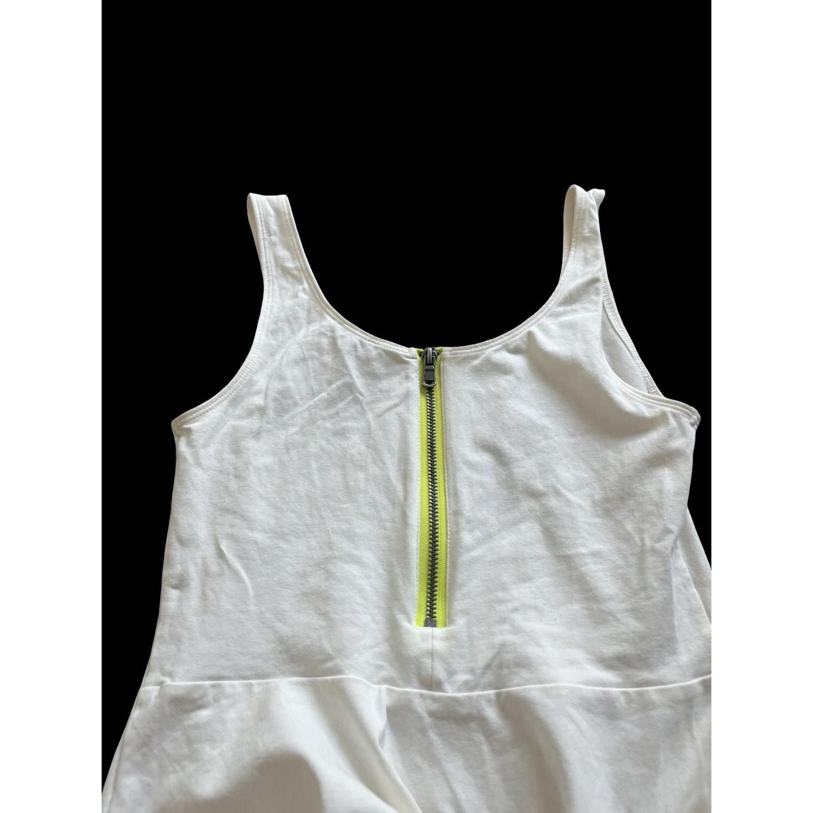Unknown London White Women's Sleeveless Peplum Tank Top Size ONE SIZE - 7 Thumbnail