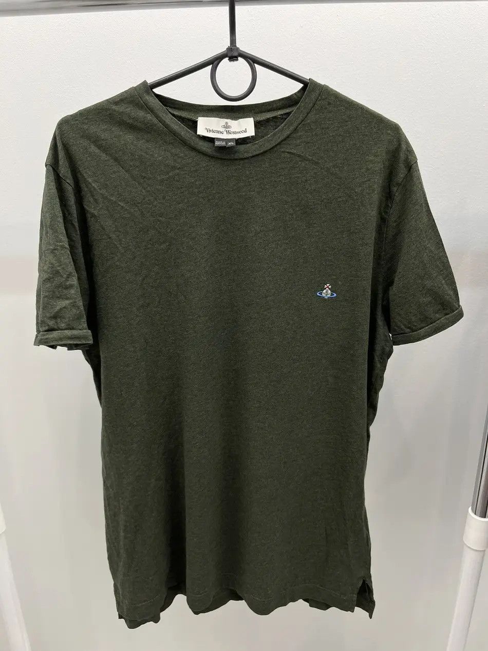 Vivienne Westwood Vivienne Westwood Green Orb T-shirt Tee Size US XL / EU 56 / 4 - 1 Thumbnail