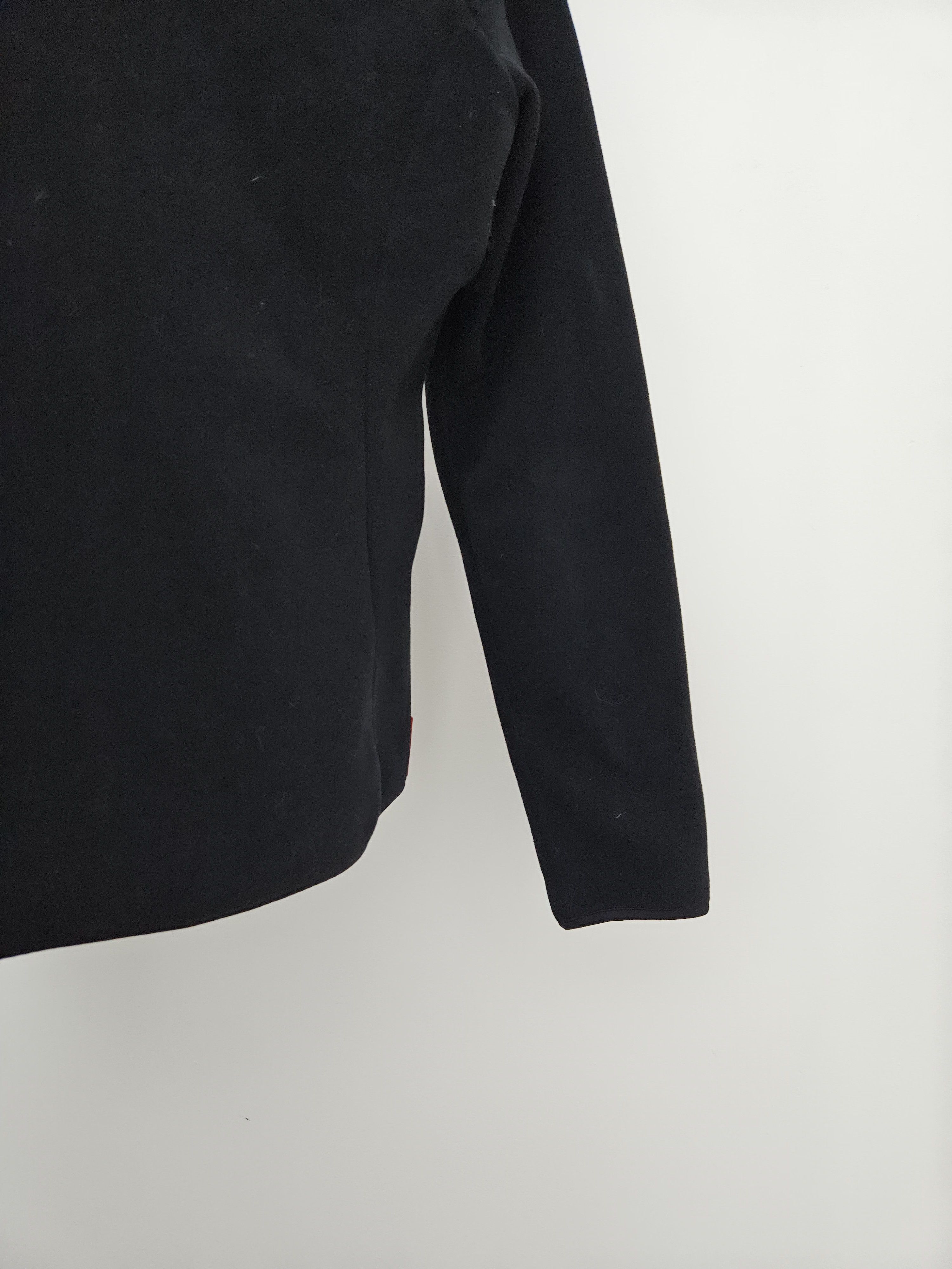 Prada Prada sport red tab ninja fleece hoodie asymmetric zip Size M / US 6-8 / IT 42-44 - 9 Thumbnail