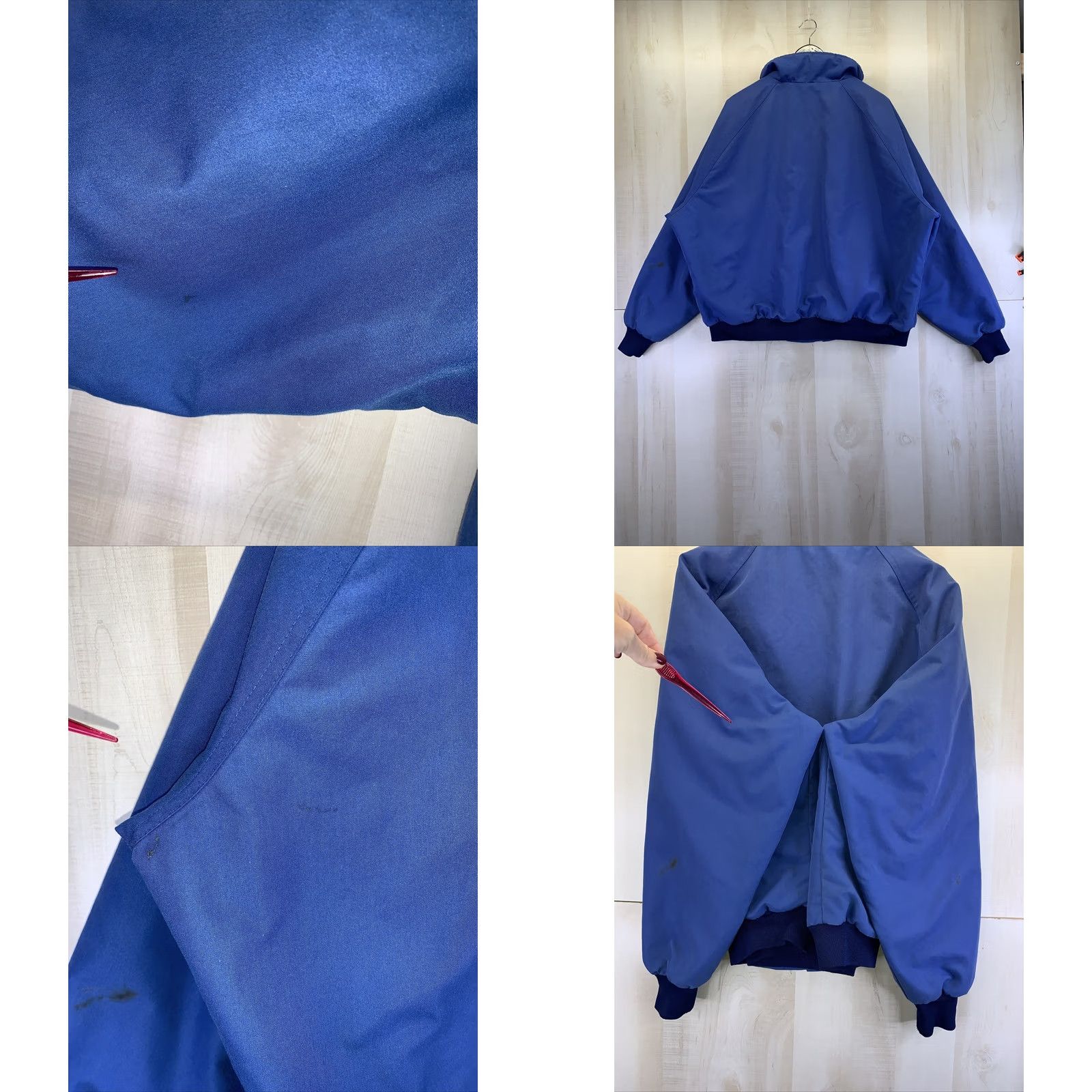 CO VINTAGE Sportsmaster Jacket 3XL Blue 90s Polar Fleece Marathon Gasoline Mens Size US XXL / EU 58 / 5 - 8 Thumbnail