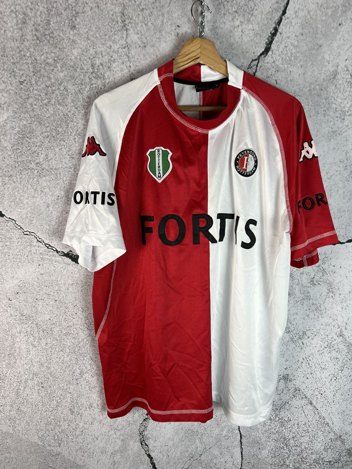 Vintage FEYENOORD ROTTERDAM Home Jersey Soccer Football | Grailed