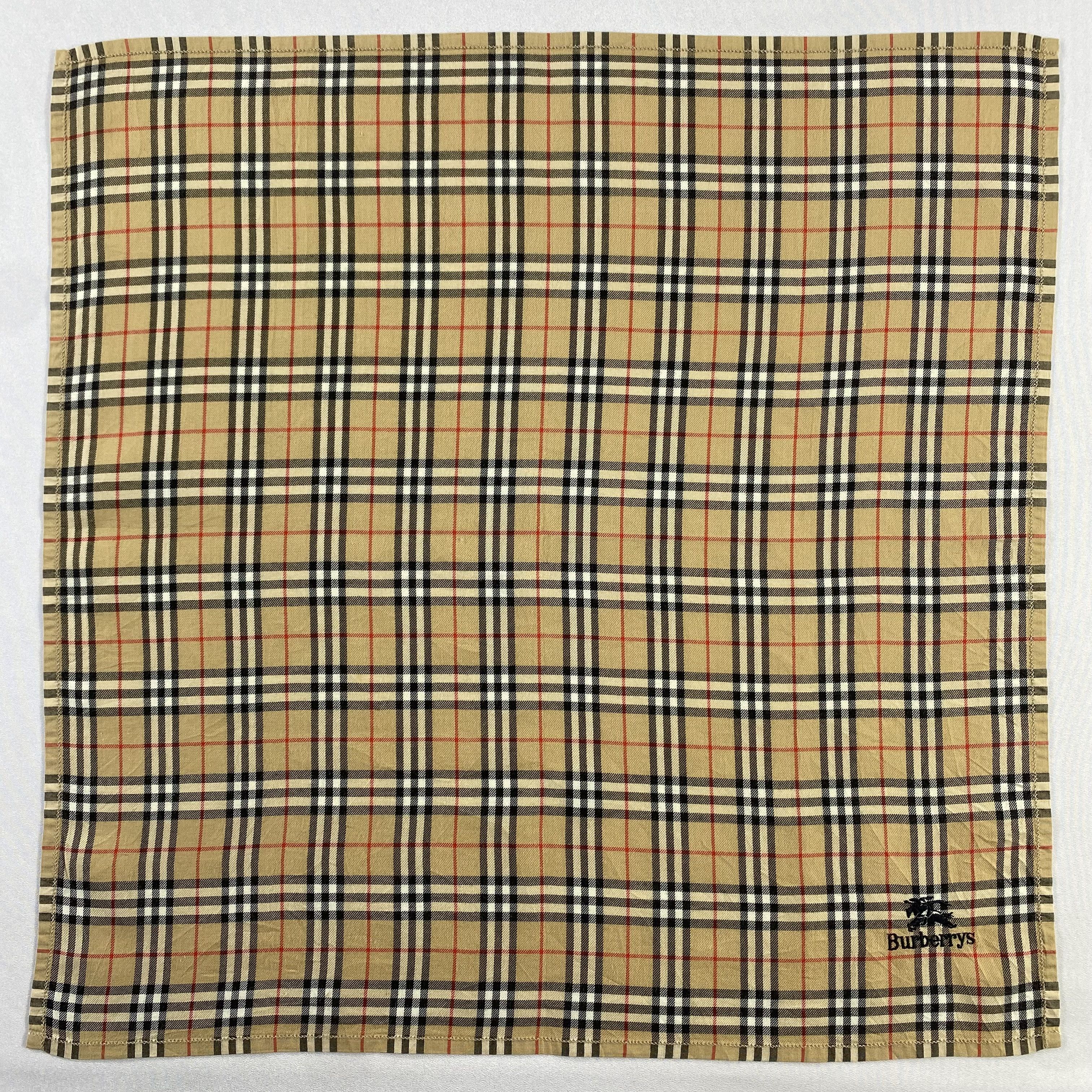 Burberry × Vintage Burberry Handkerchief / Neckerchief / Bandana Size ONE SIZE - 1 Thumbnail