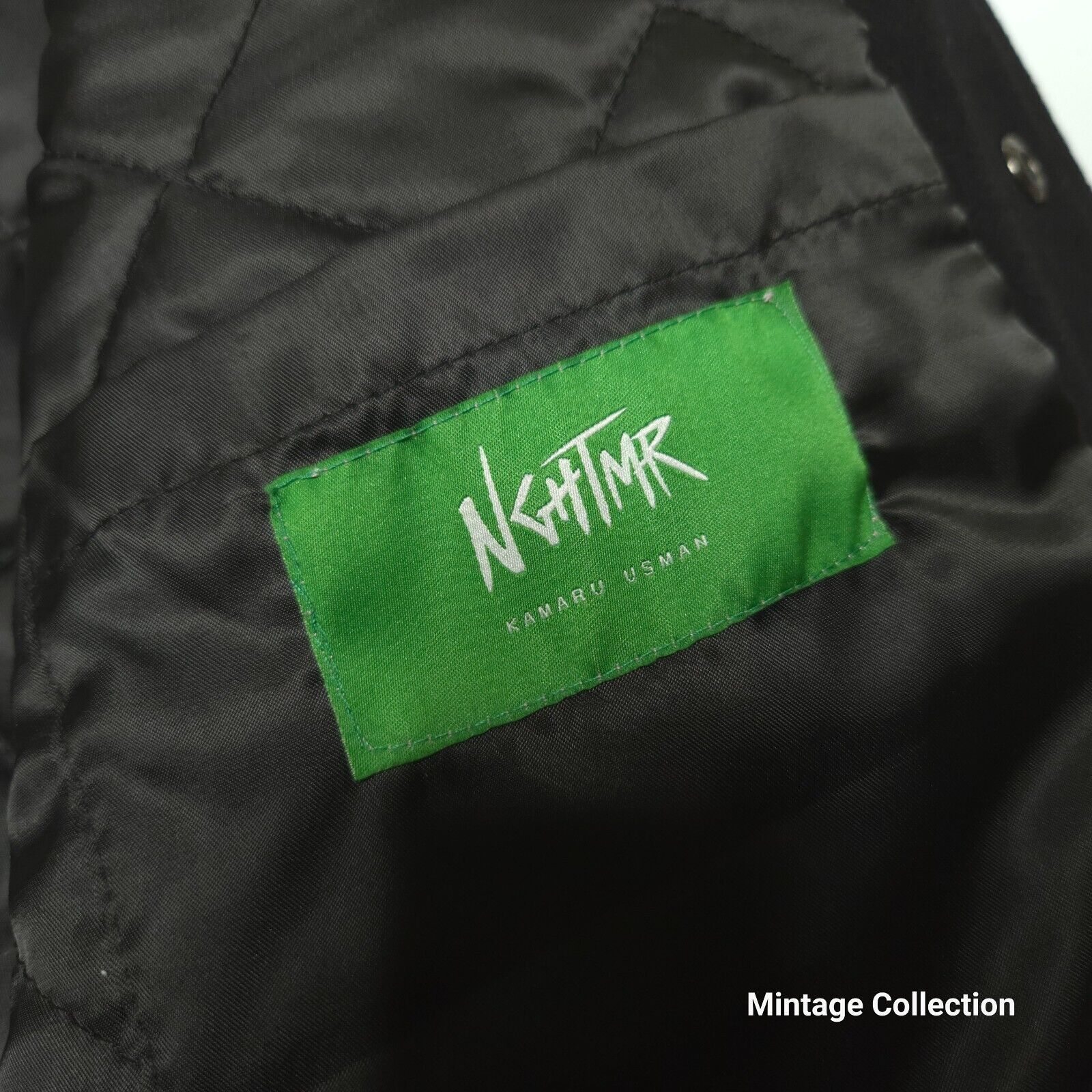 Other Kamaru Usman Nigerian Nightmare NGHTMR Varsity Bomber Jacket Size US XS / EU 42 / 0 - 10 Thumbnail