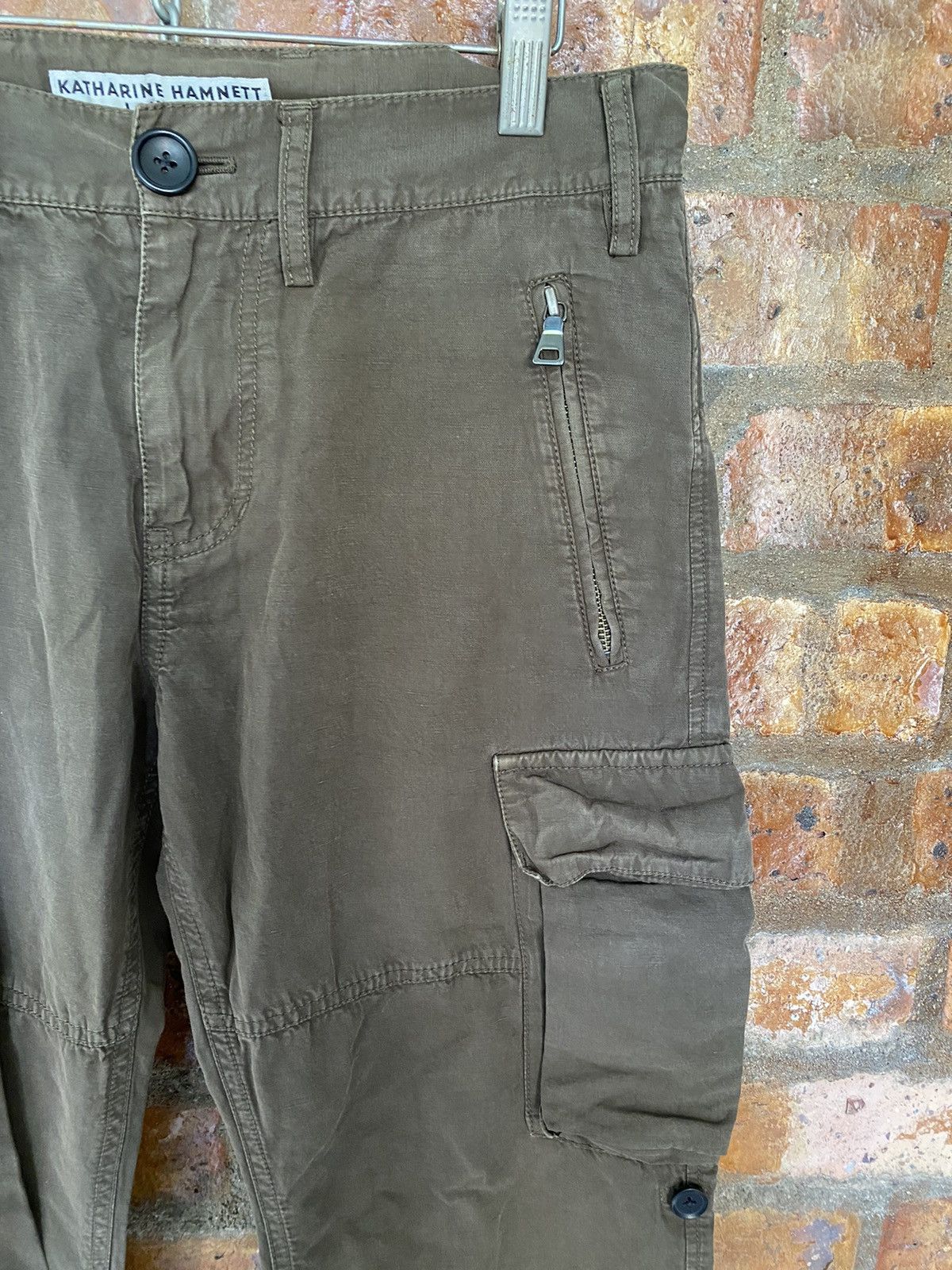 Katharine Hamnett London Vtg Katharine Hamnett London multipocket cargos pants Size US 30 / EU 46 - 5 Thumbnail
