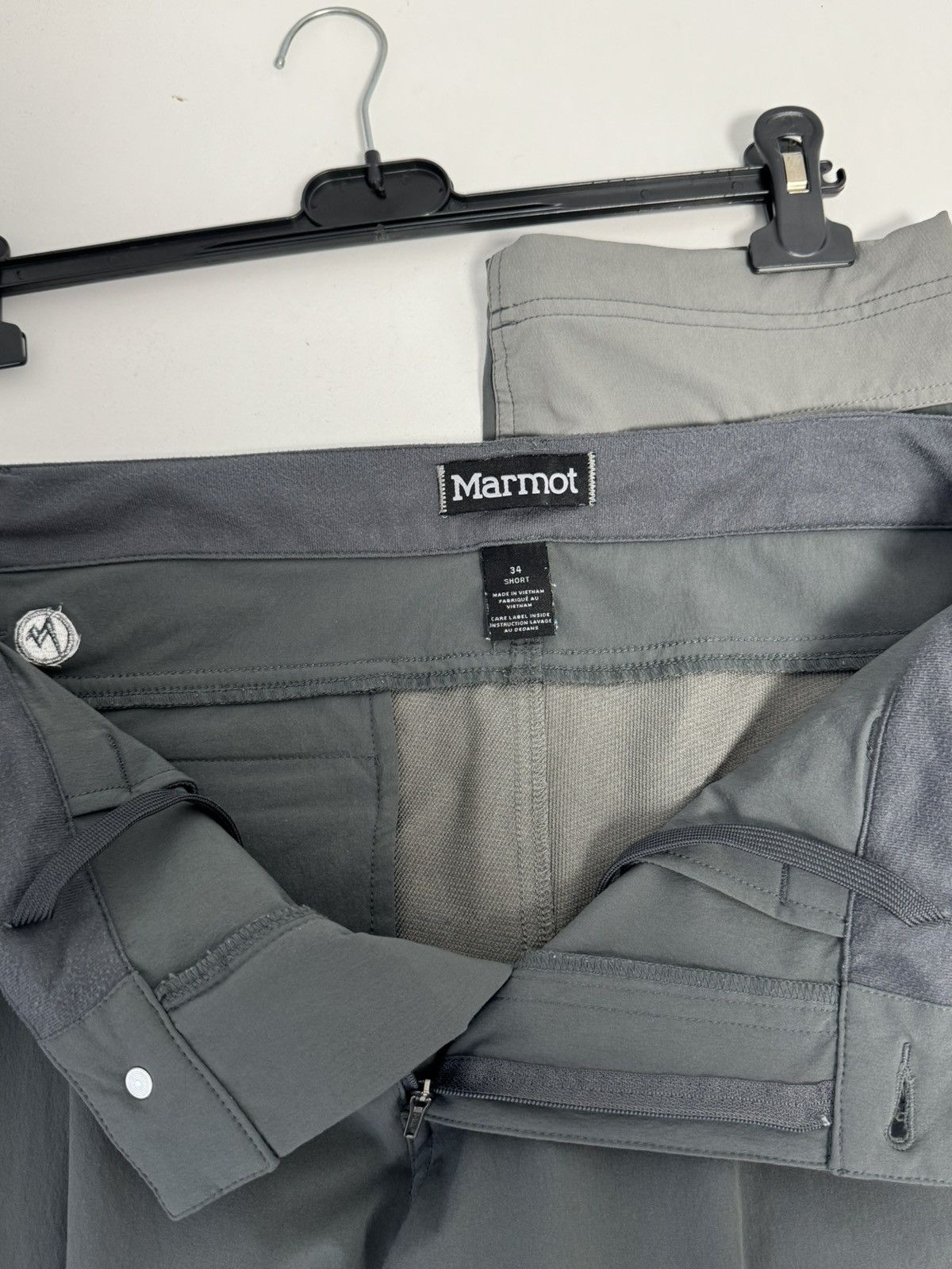 Marmot Marmot Softshell Hiking Pants Two-Tone Stretch Outdoor Zip Size US 34 / EU 50 - 15 Thumbnail