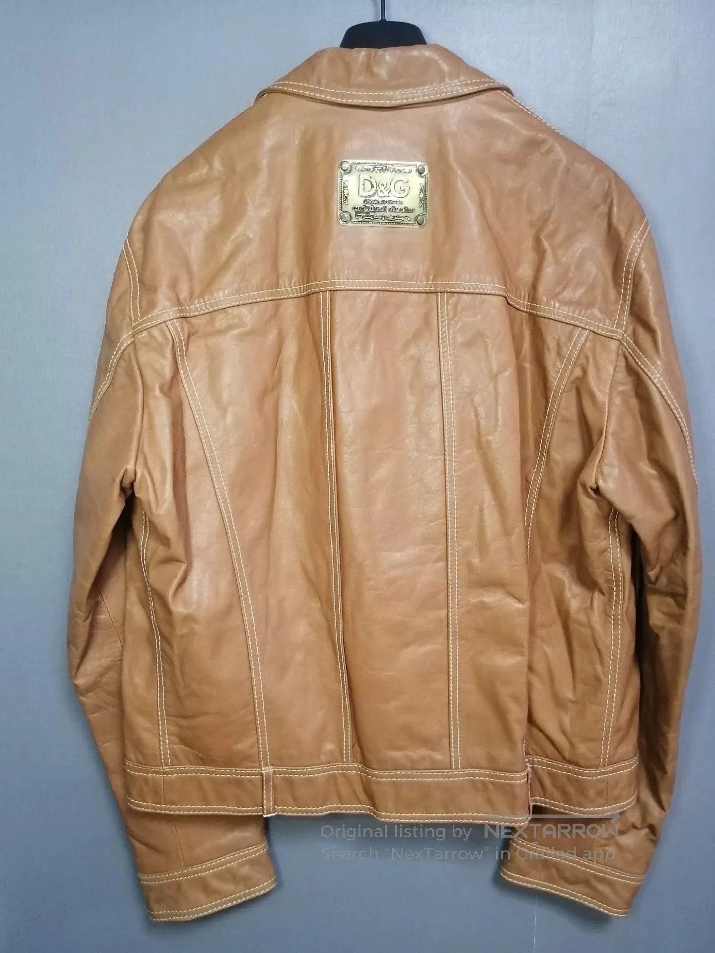 Dolce & Gabbana Dolce & Gabbana Vintage Leather Jacket. Size US XXL / EU 58 / 5 - 5 Thumbnail