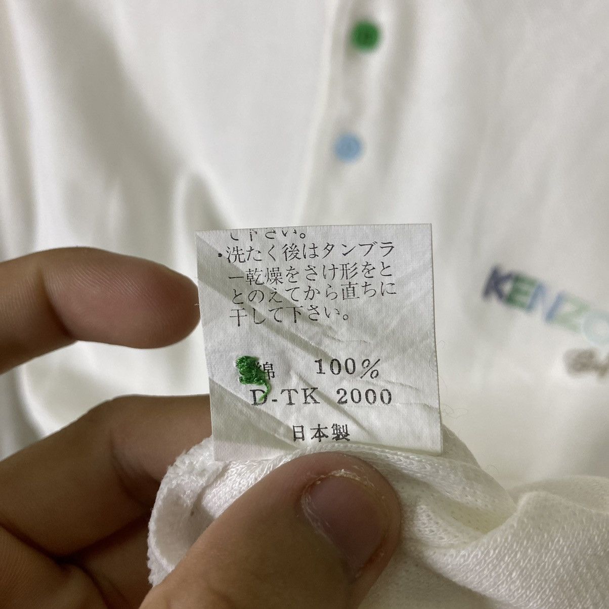Kenzo Kenzo Golf Multicolor Detailing Polo Tee Size US M / EU 48-50 / 2 - 5 Thumbnail