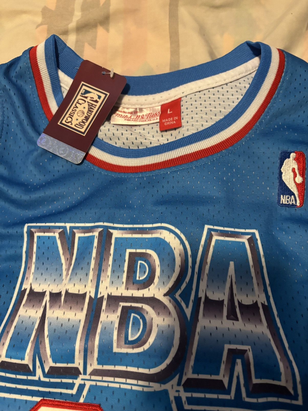 NBA 1993 Michael Jordan All-Stars jersey Size US L / EU 52-54 / 3 - 6 Thumbnail