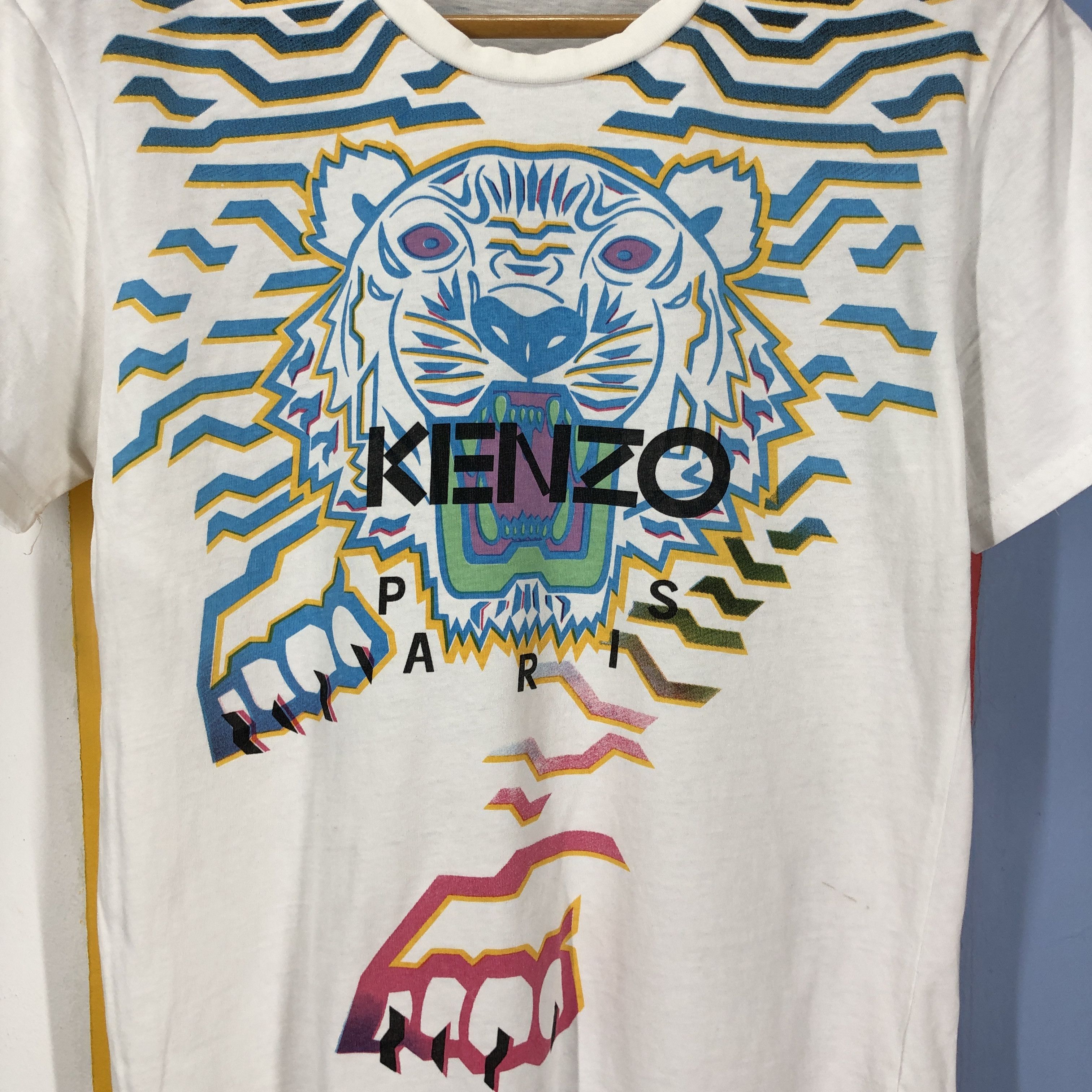 Kenzo KENZO PARIS Crew Neck T Shirt #1534/AZ Size US M / EU 48-50 / 2 - 2 Thumbnail