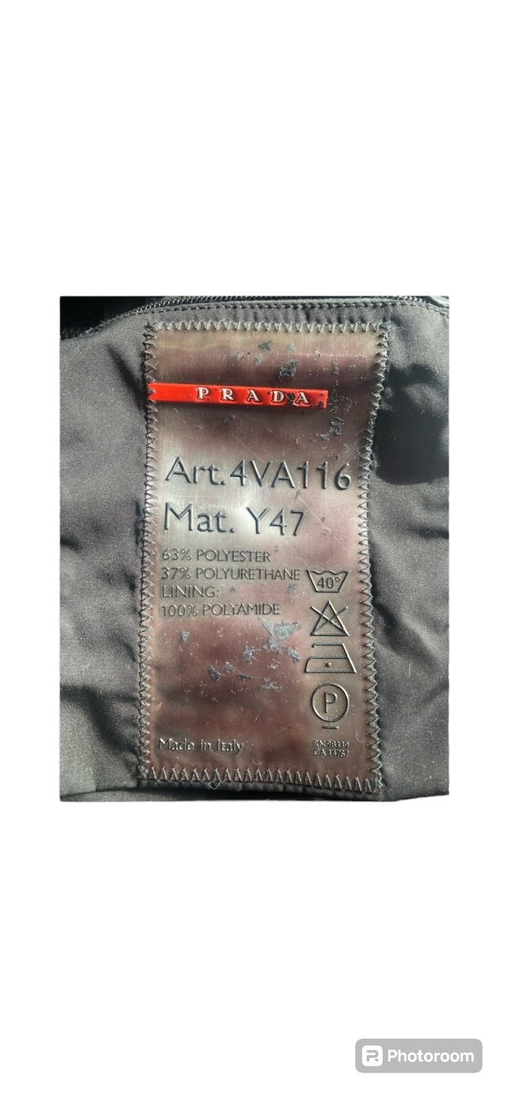 Prada Prada Linea Rossa Top Handle Nylon Sports Bag Size ONE SIZE - 3 Thumbnail