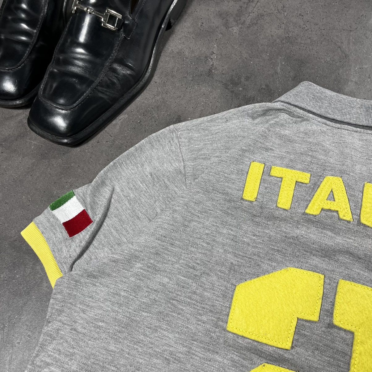 Polo Ralph Lauren Polo Ralph Lauren 90s Vintage Italy Chief Keef Rugby Shirt Size US L / EU 52-54 / 3 - 13 Thumbnail