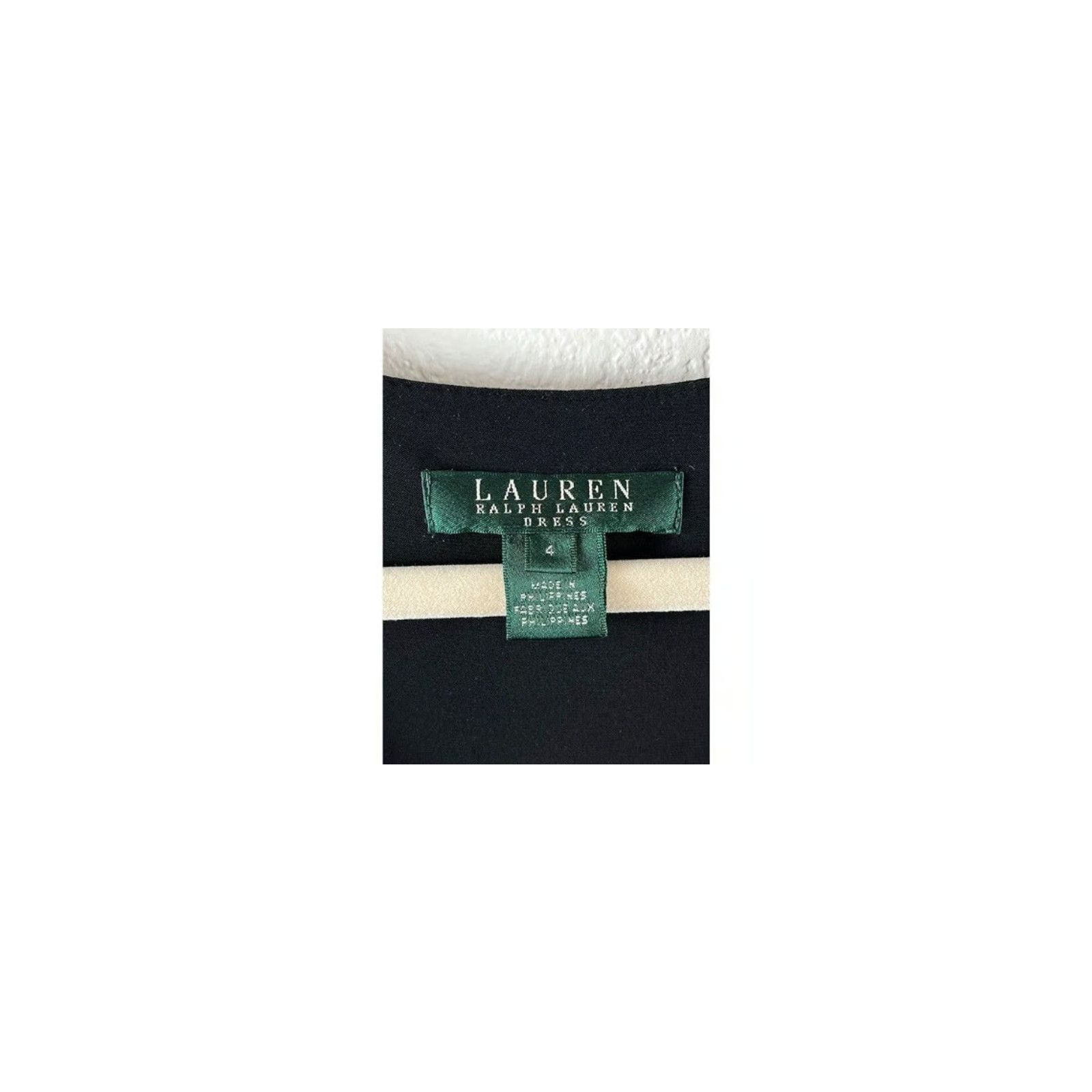 Ralph Lauren RALPH LAUREN BLACK V-NECK EMPIRE WAIST JERSEY MAXI DRESS Size S / US 4 / IT 40 - 5 Thumbnail
