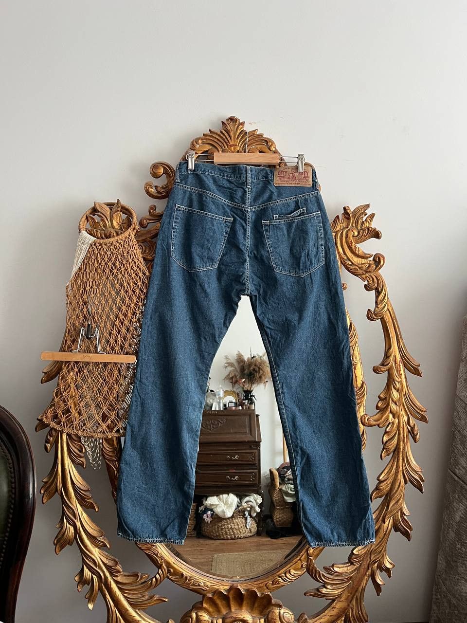 Bape Vintage bape denims jeans Sz m Size US 34 / EU 50 - 1 Thumbnail