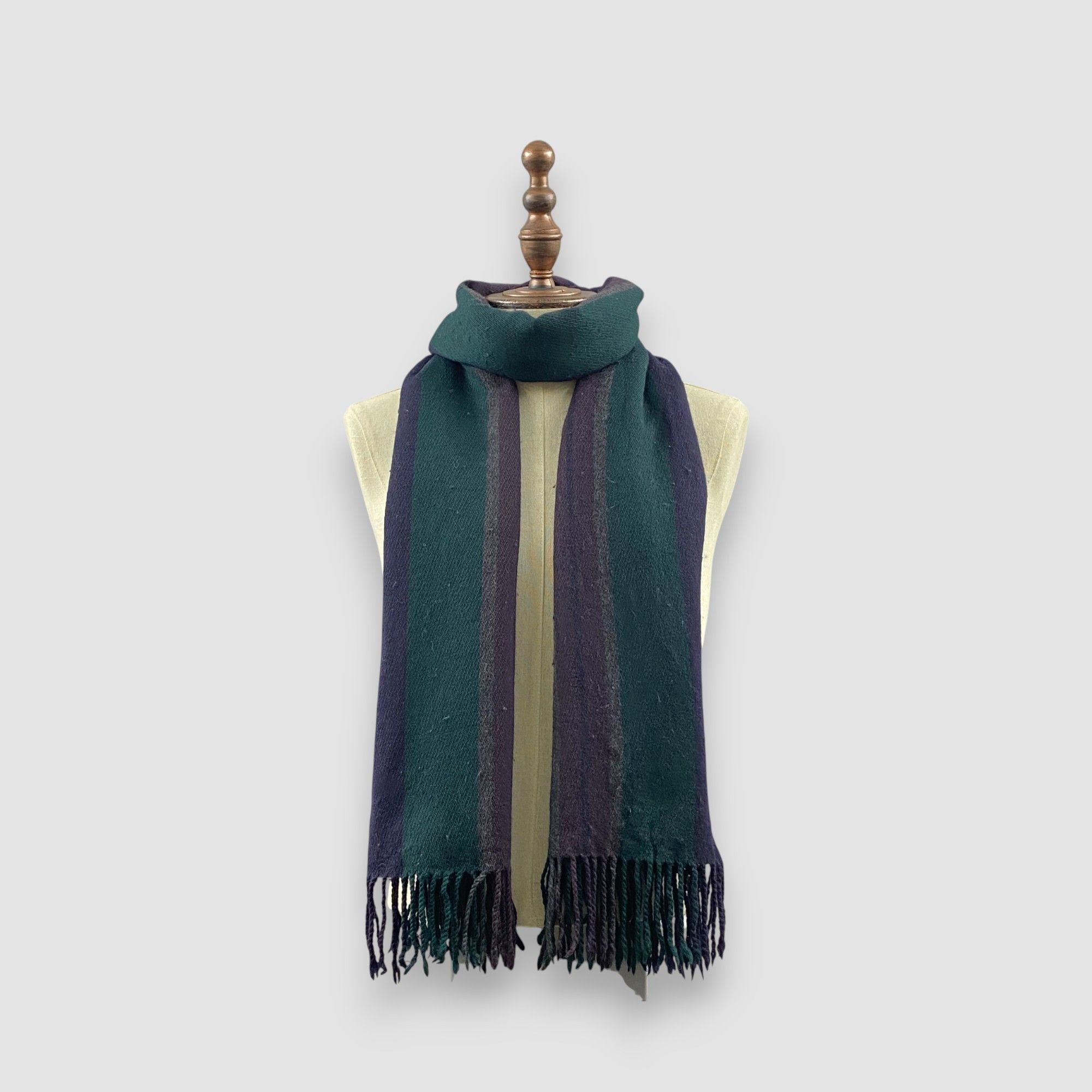 Zucca Vintage Zucca Scarf Muffler Wool Wraps Babuskha Scarves Size ONE SIZE - 1 Thumbnail