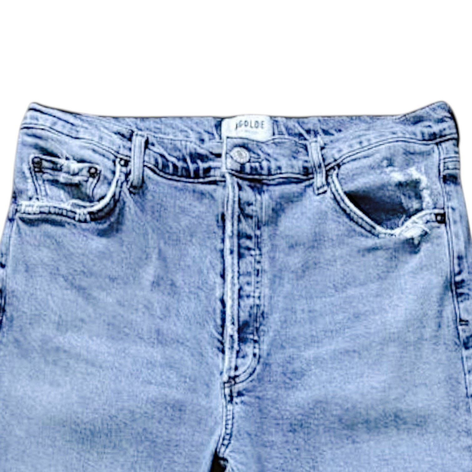 Agolde Agolde Blue Jeans | Size 31 Size 34" / US 12 / IT 48 - 3 Thumbnail