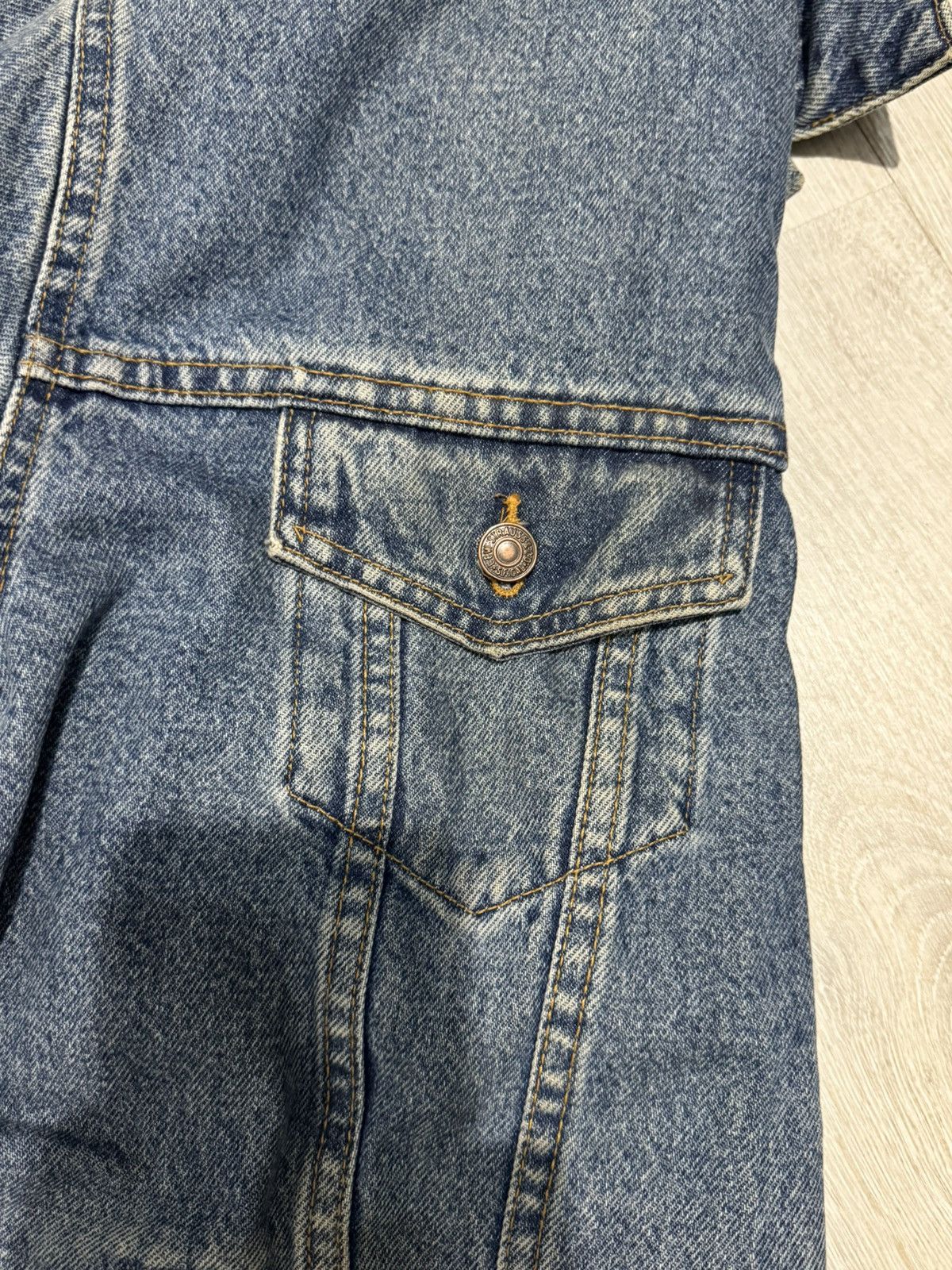 Levi's × Levi's Vintage Clothing vintage denim stuffed levi’s jacket made in 90s XL Size US XL / EU 56 / 4 - 11 Thumbnail