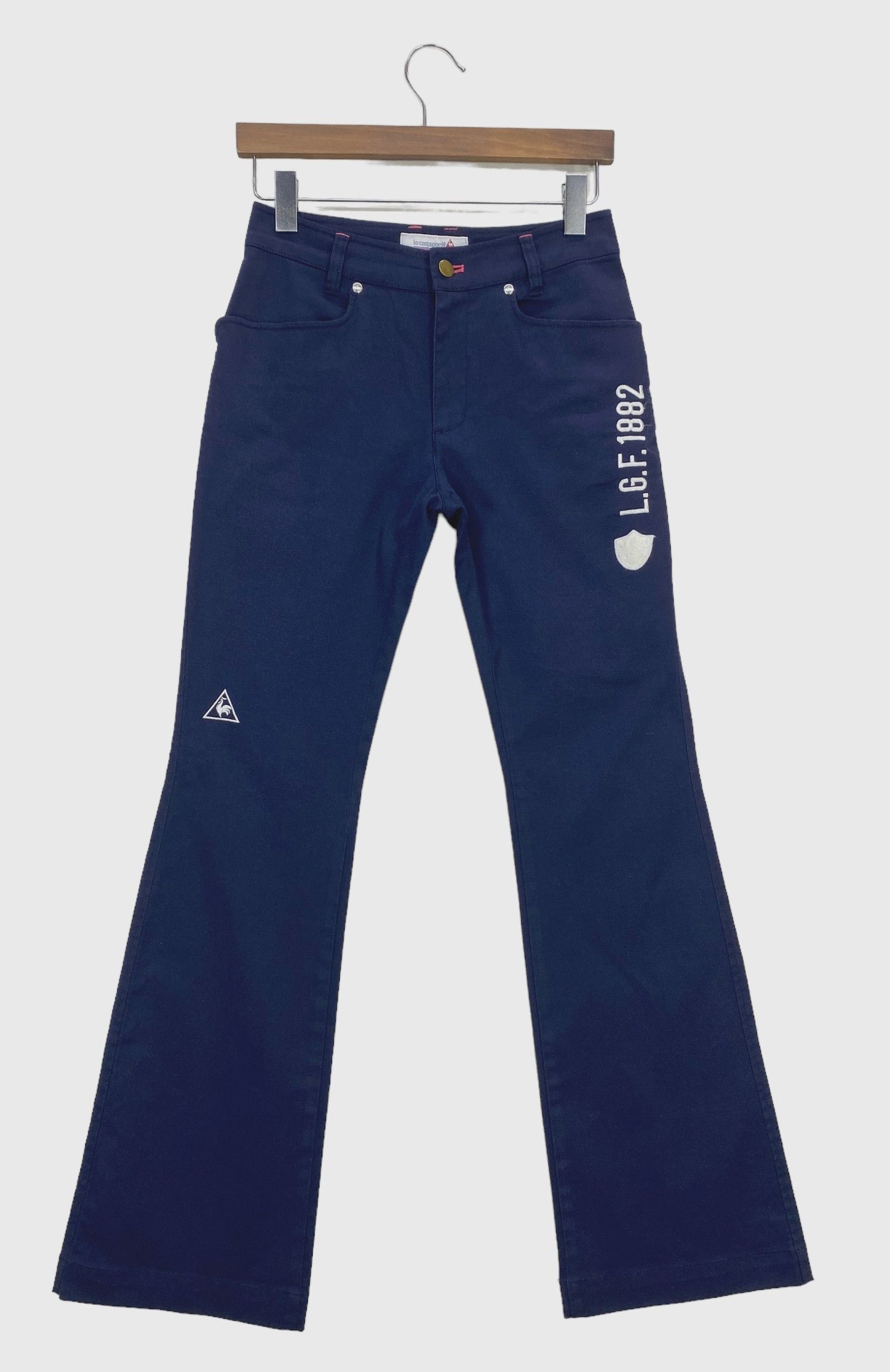 Le Coq Sportif Le Coq Sportif Golf Collection Bootcut Flare Pants Size 26" / US 2 / IT 38 - 2 Thumbnail