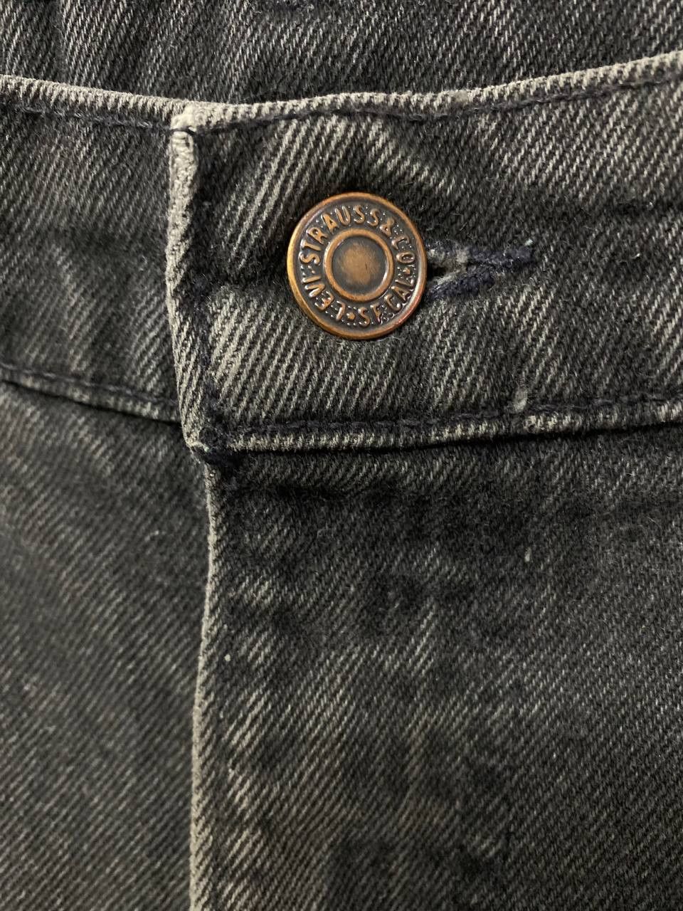Levi's vintage levis 550 superblack denim nice design Size US 36 / EU 52 - 3 Thumbnail