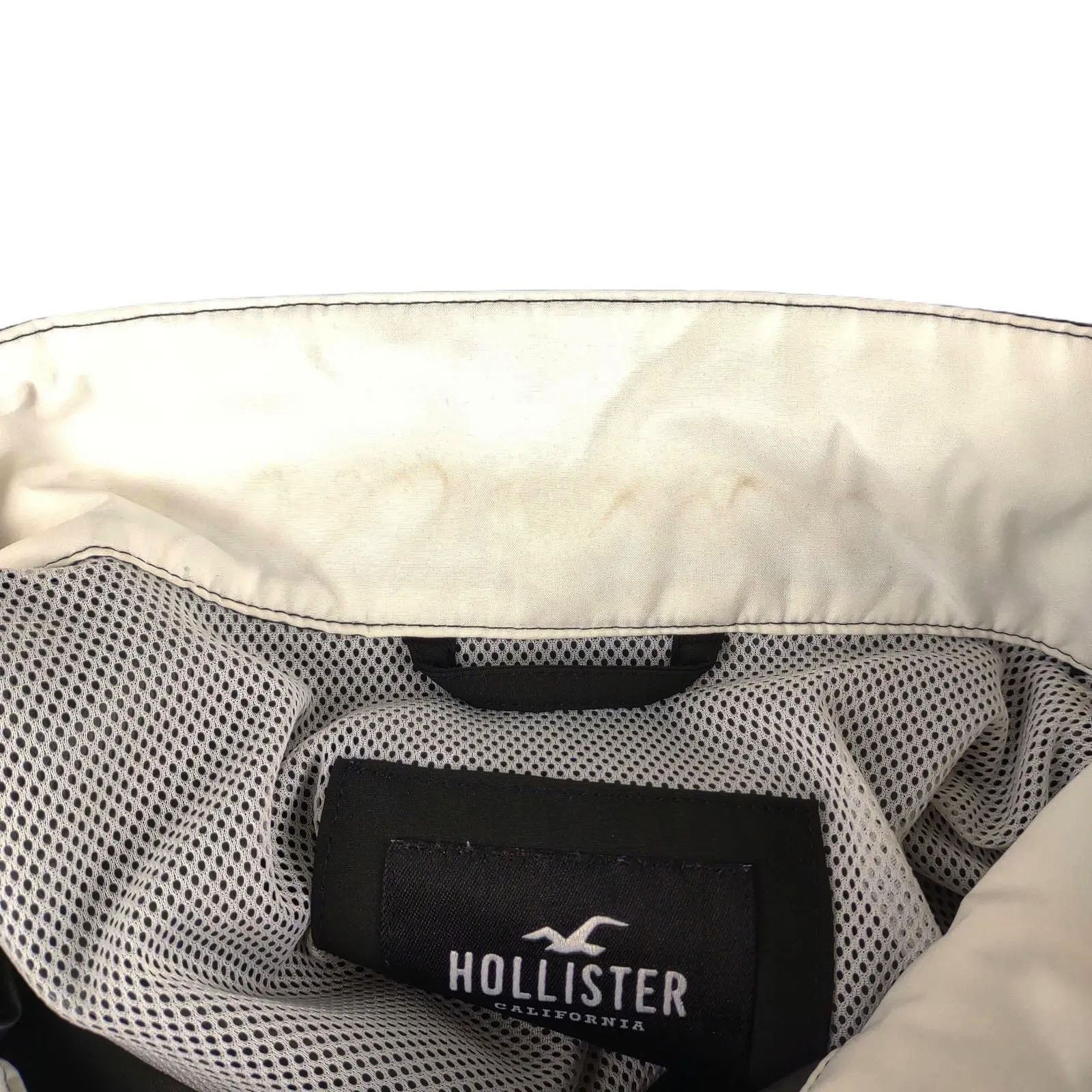 Hollister HOLLISTER Epic Flex Men's Black Full Zip Windbreaker Jacket Size US XL / EU 56 / 4 - 7 Thumbnail