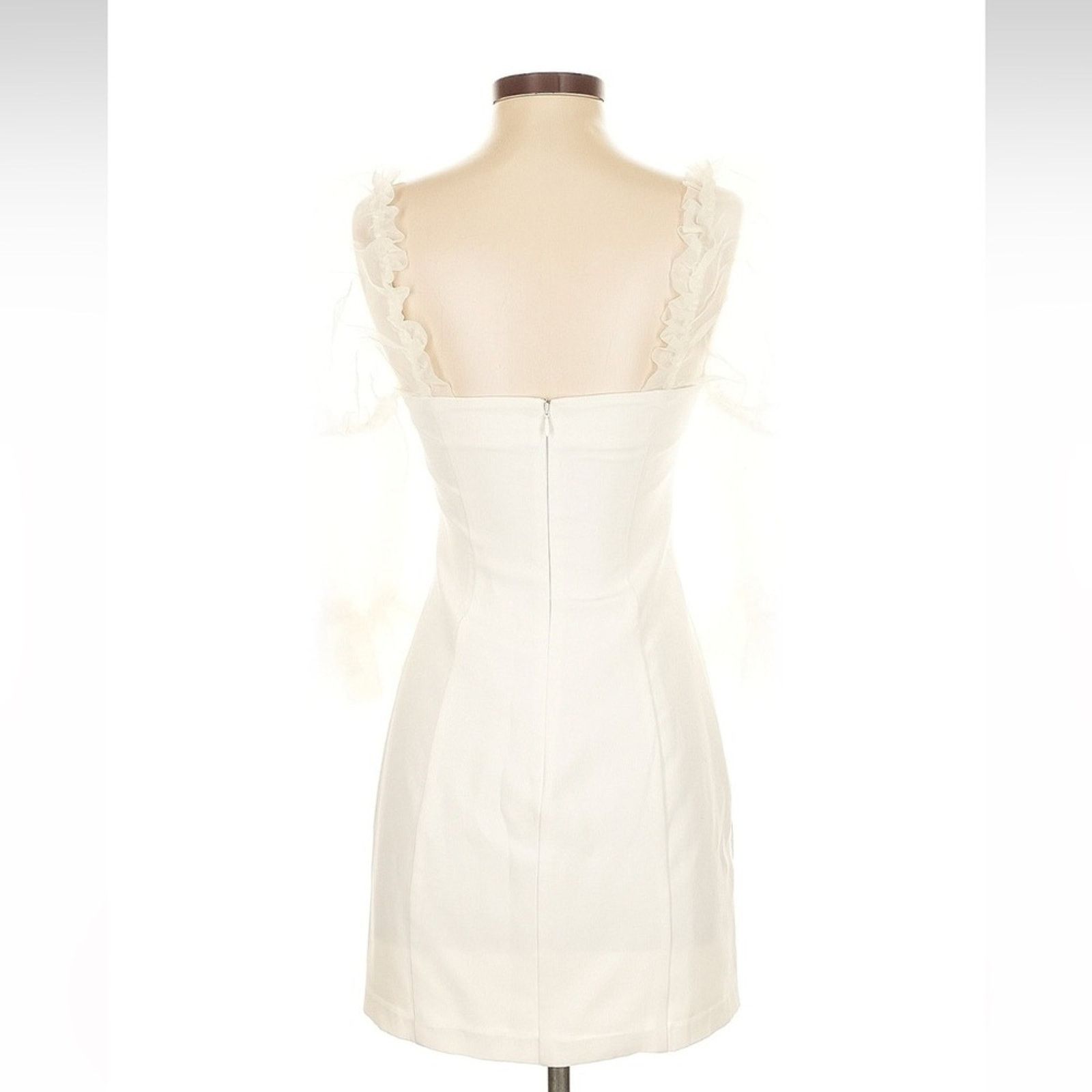 Amanda Uprichard Amanda Uprichard Tia Dress - Size XS - Ivory Size XS / US 0-2 / IT 36-38 - 5 Thumbnail
