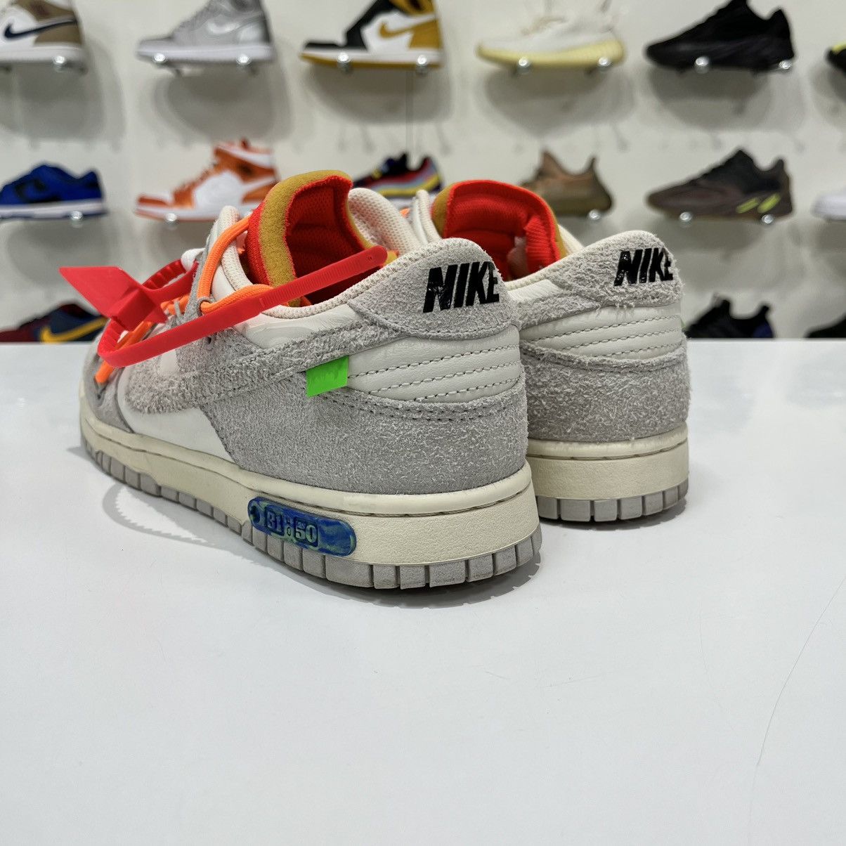 Nike × Off-White Nike Dunk Low x Off White Lot 31 Size US 8.5 / EU 41-42 - 3 Thumbnail