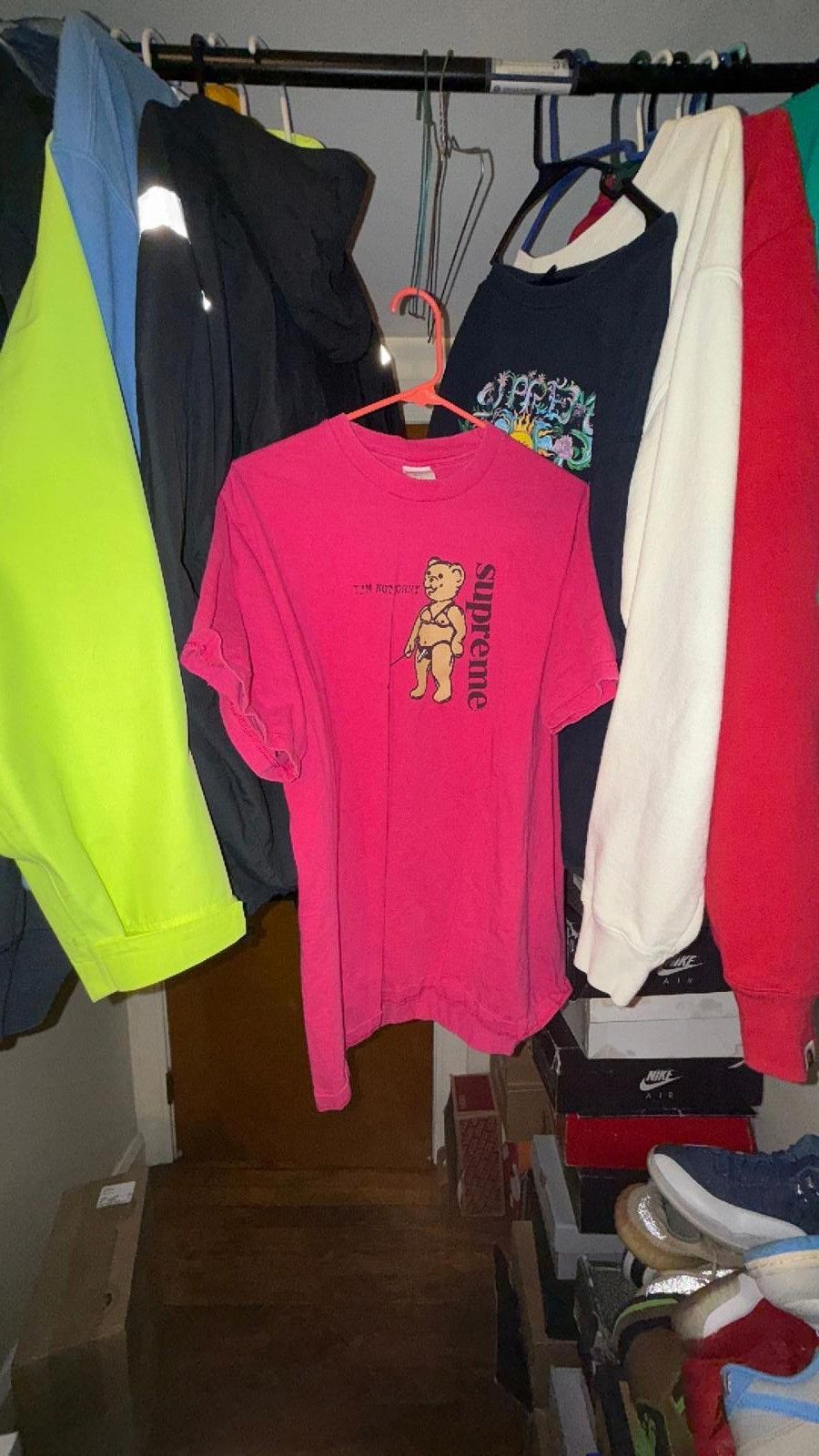 Supreme Supreme tee Pink sz L Size ONE SIZE - 1 Preview