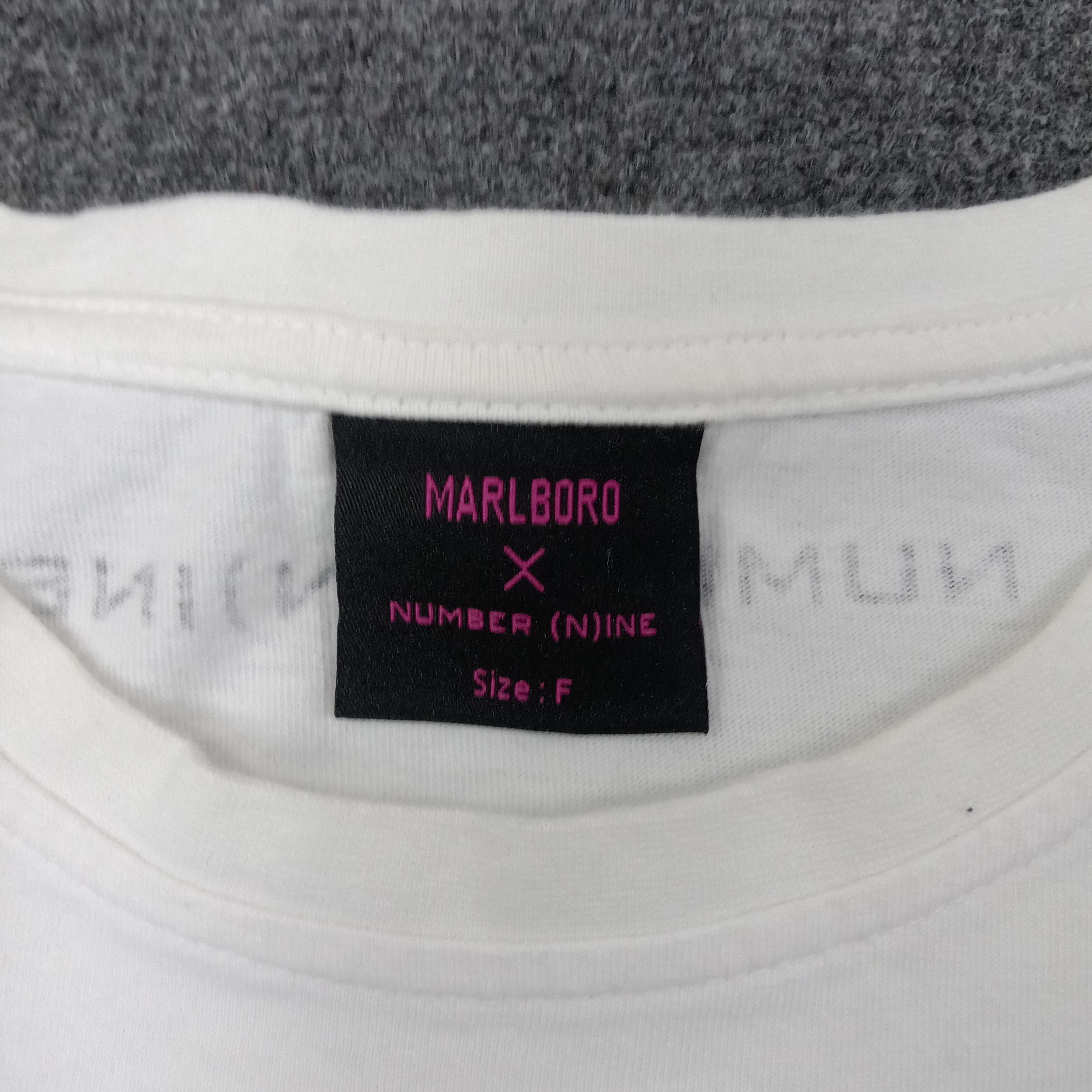 Number (N)ine Number (N)ine X Marlboro Japanese Brand Tshirt C223N43 Size US L / EU 52-54 / 3 - 4 Thumbnail