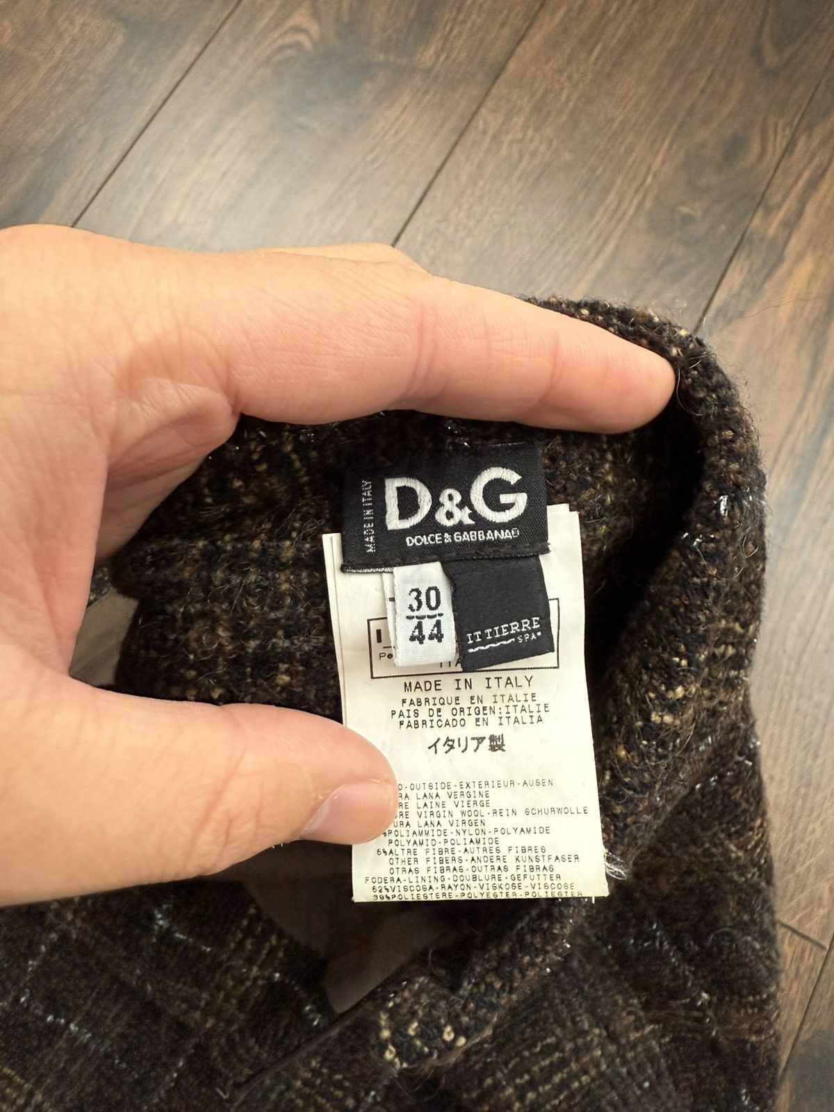 Dolce & Gabbana DOLCE & GABBANA Tweed mini skirt Size 30" / US 8 / IT 44 - 5 Thumbnail