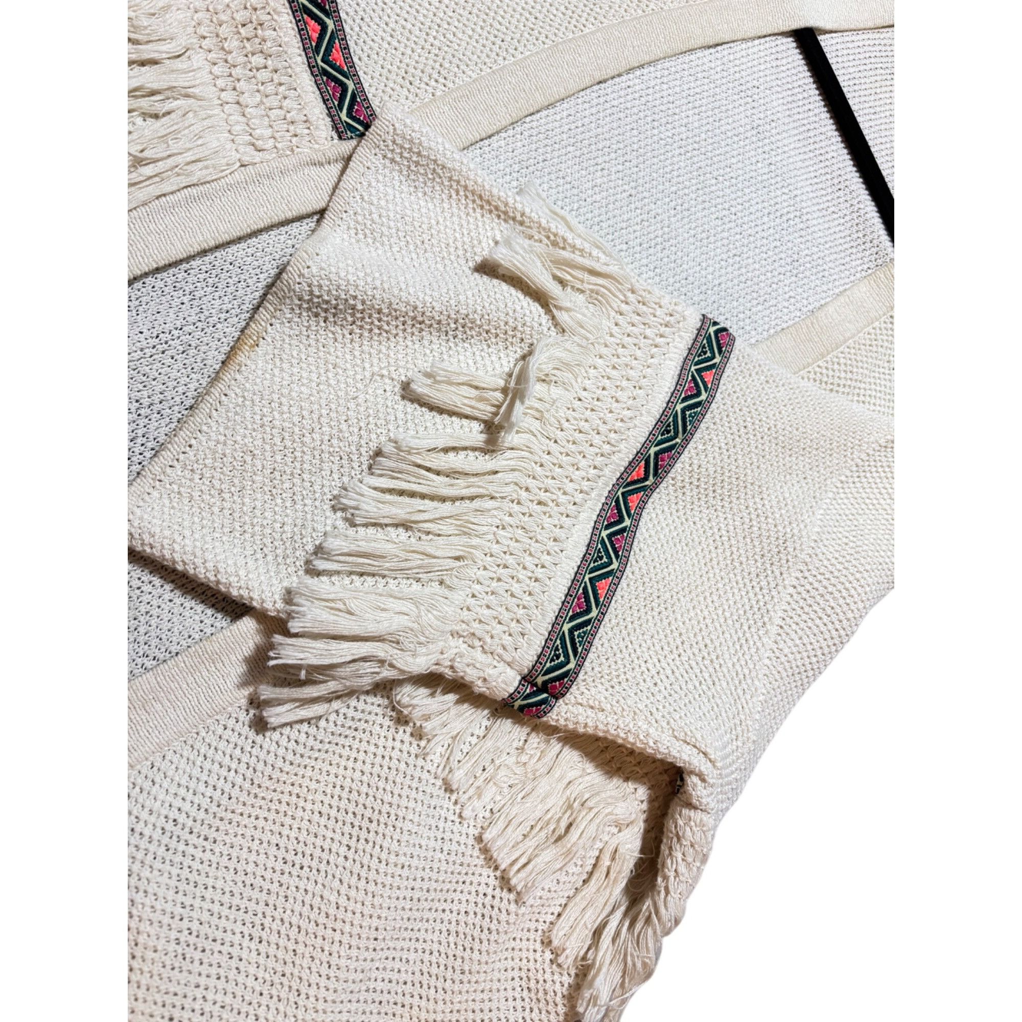 Other H&M Women’s Ivory S Cardigan Boho Chic Festival Boho Chic Co Size L / US 10 / IT 46 - 13 Thumbnail