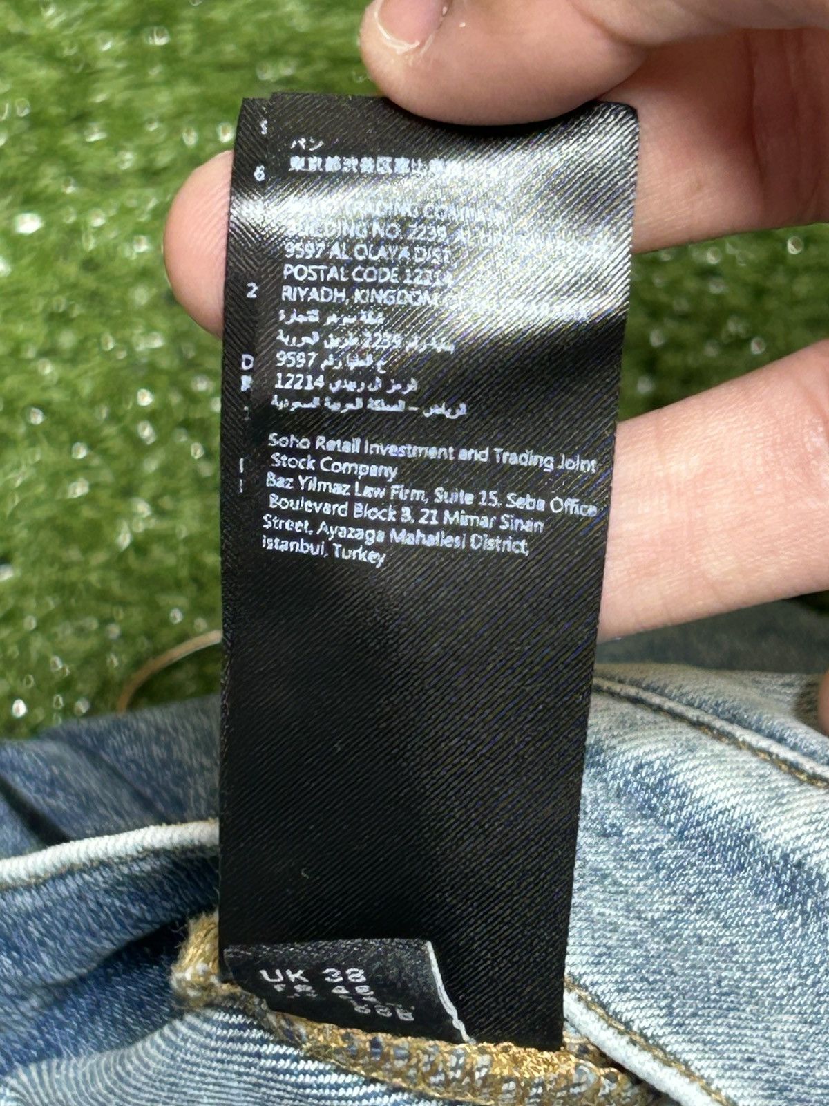 Amiri Amiri logo appliqué jeans Size US 38 / EU 54 - 10 Thumbnail