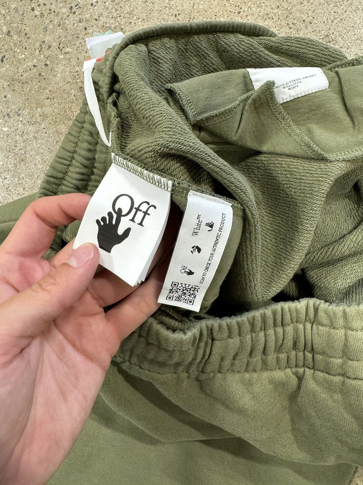 Off-White Off-White Logo Sweatpants NEW 750$ Size US 36 / EU 52 - 6 Thumbnail