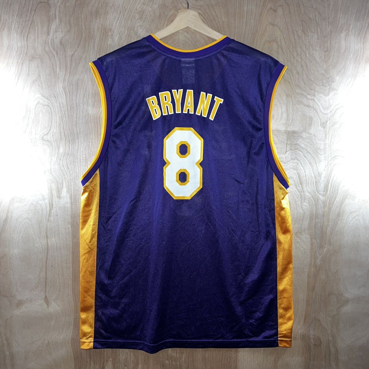Reebok VINTAGE REEBOK NBA LOS ANGELES LAKERS KOBE BRYANT JERSEY Size US XL / EU 56 / 4 - 5 Thumbnail