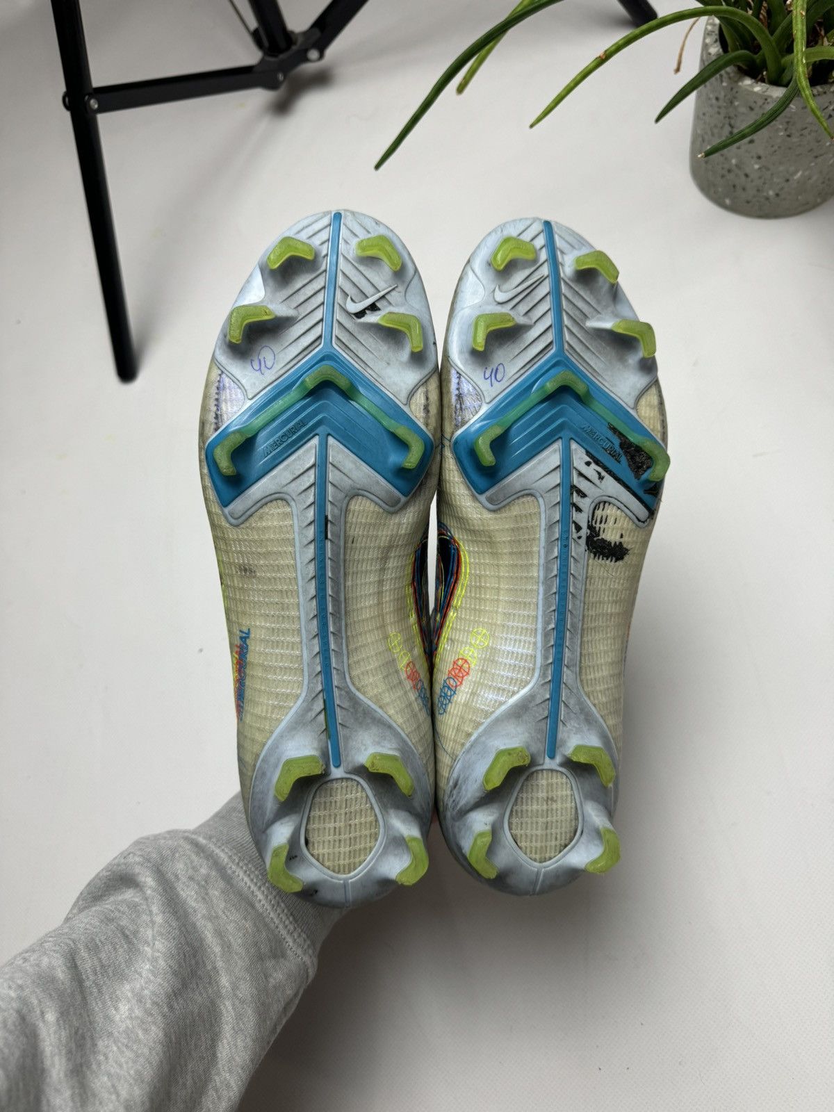 Nike × Vintage Rare Nike mercurial pro boots Size US 10 / EU 43 - 8 Thumbnail