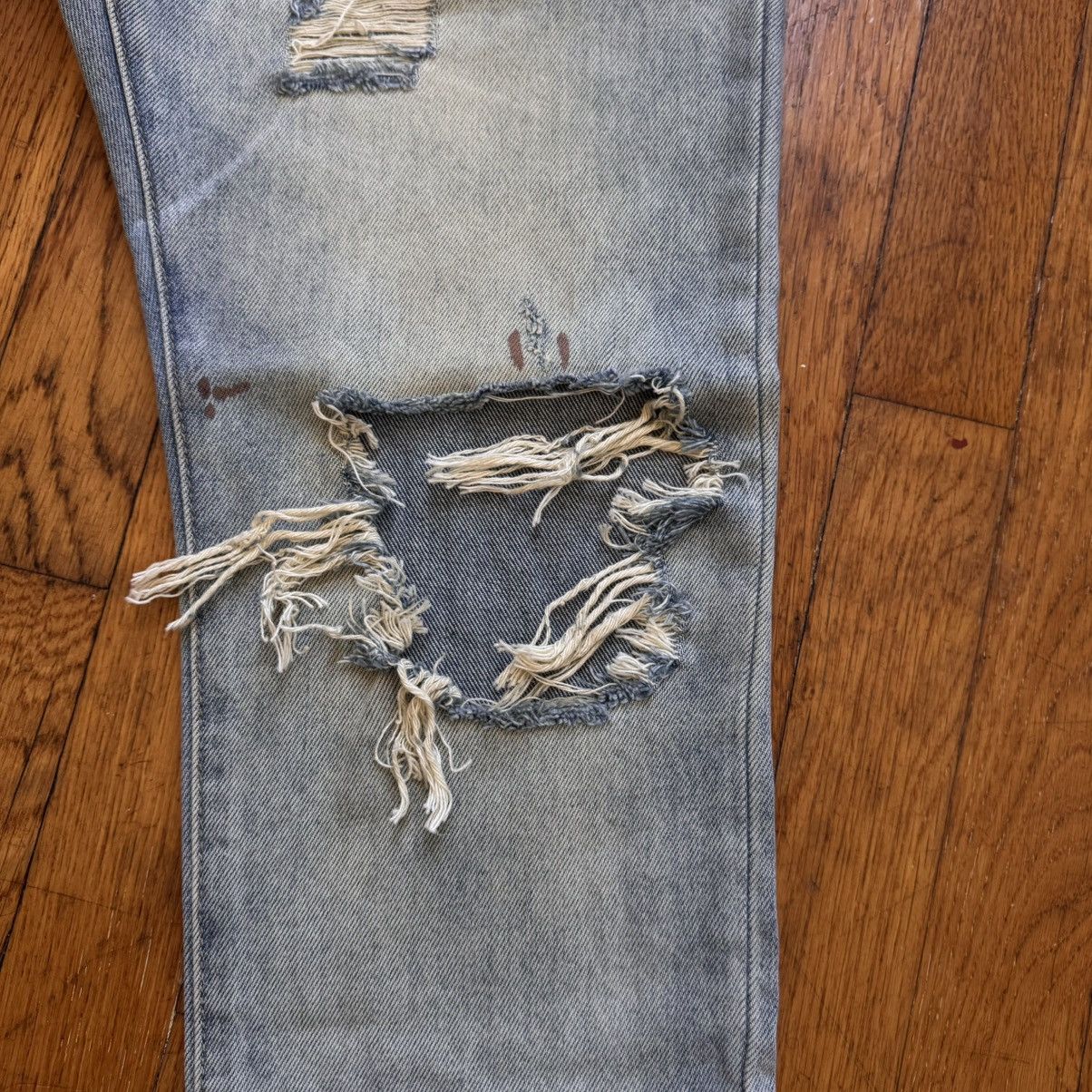 MNML Mnml distressed Jeans Size US 29 - 3 Thumbnail