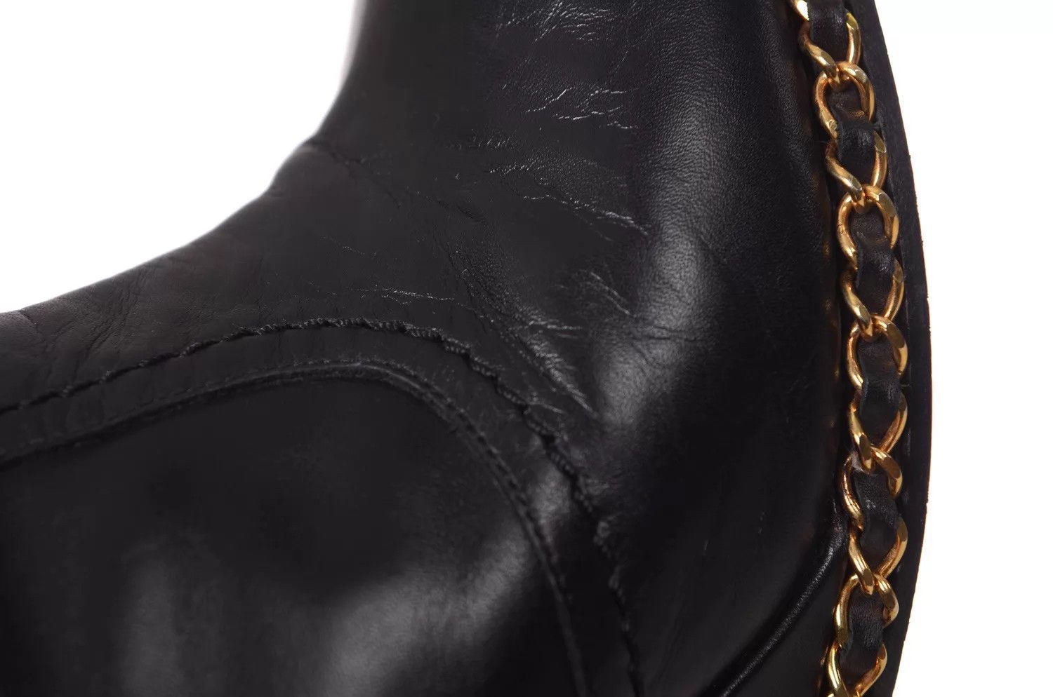 Chanel CHANEL Women's High Heel Boots EU 38.5 Size US 8 / IT 38 - 5 Thumbnail