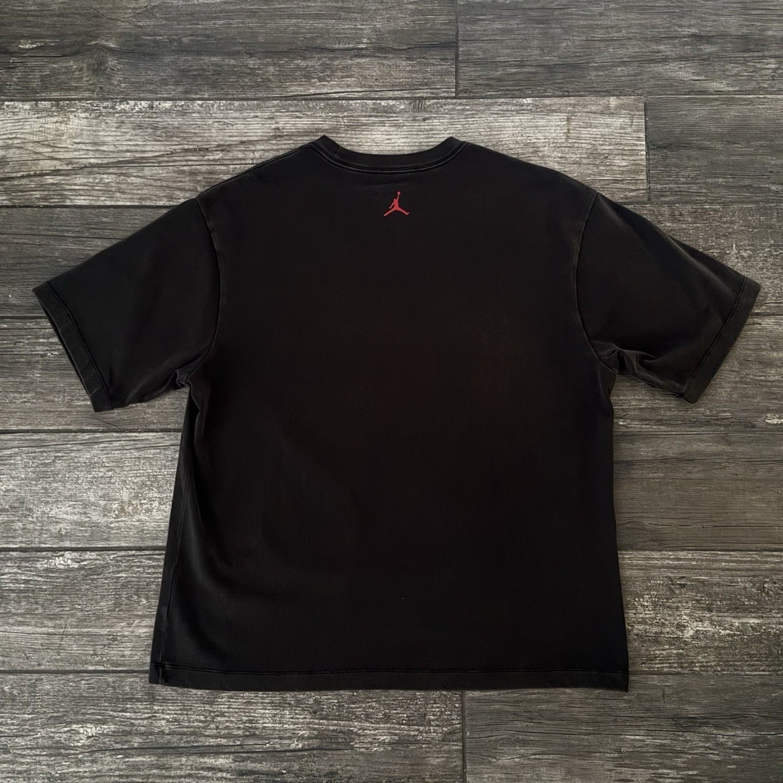 Jordan Brand AIR JORDAN RINGS HEAVYWEIGHT 'DISTRESSED' TEE T-SHIRT SZ M O Size US M / EU 48-50 / 2 - 3 Thumbnail