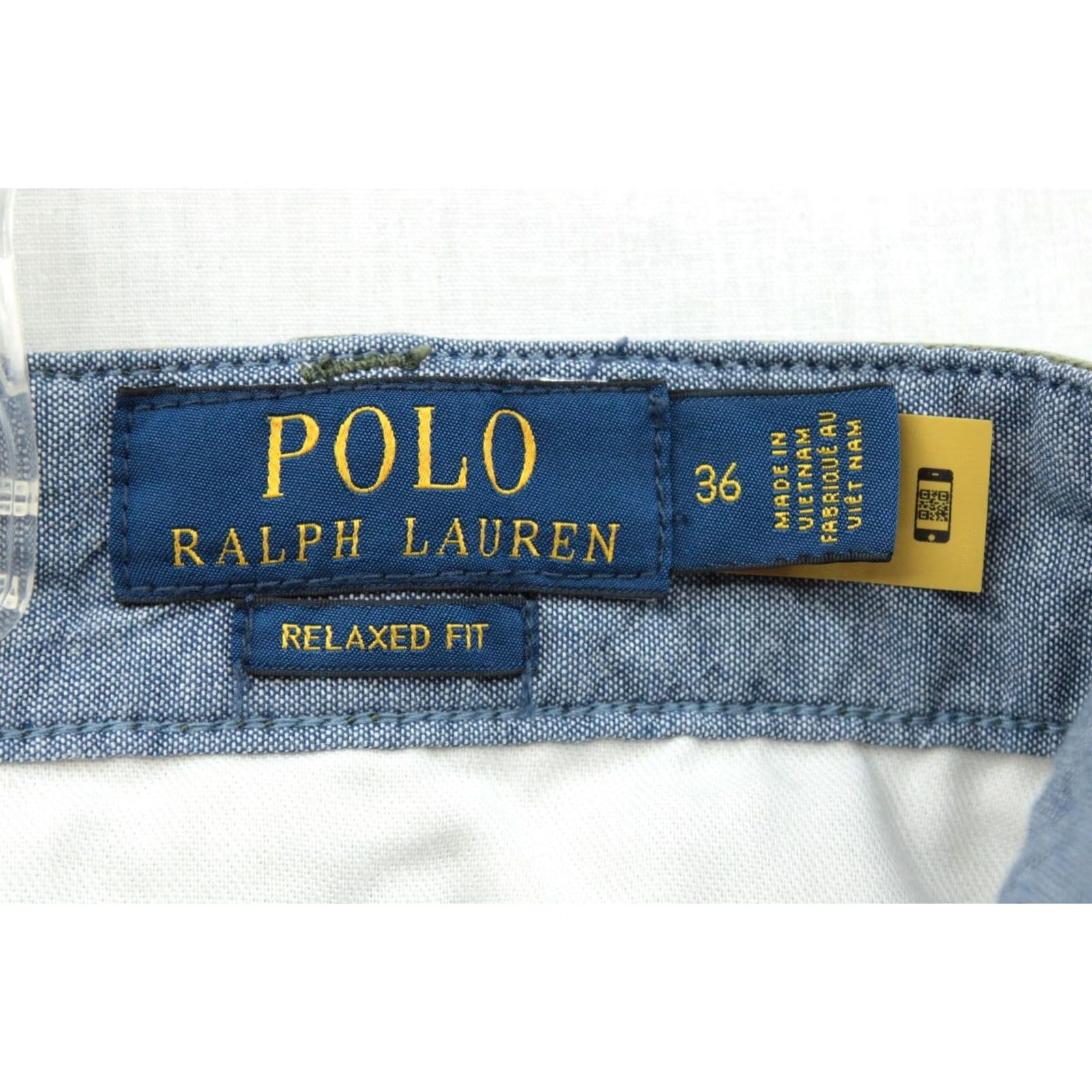 Polo Ralph Lauren Polo Ralph Lauren Shorts Mens 36 Green Relaxed Fit Chino Twill Flat 5 pocket Vintage: No Size US M / EU 48-50 / 2 - 5 Thumbnail