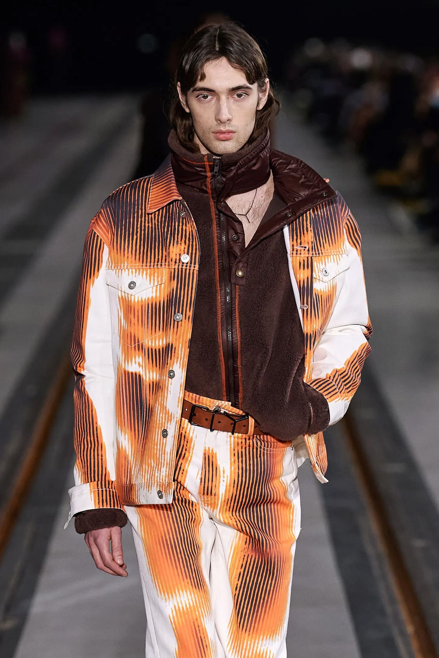 Jean Paul Gaultier × Y/Project Body morph trompe l'oeil denim jacket Size US L / EU 52-54 / 3 - 3 Thumbnail