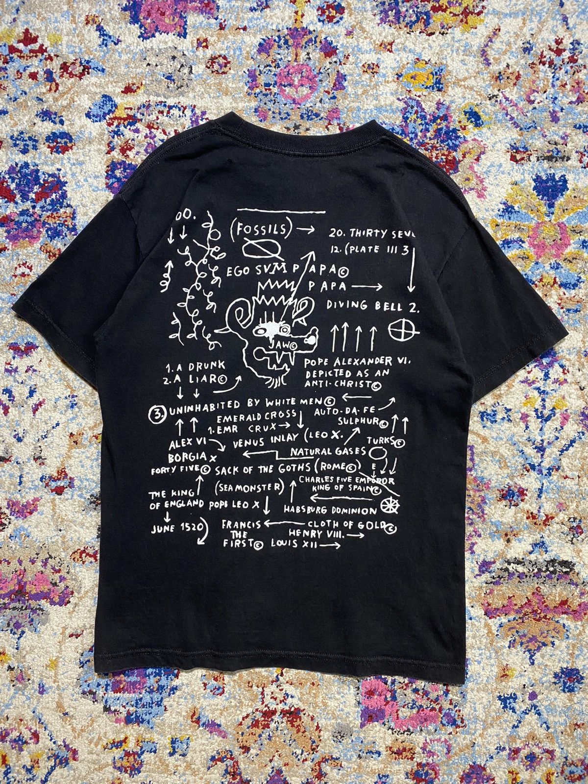 Diamond Supply Co. × Jean-Michel Basquiat Diamond Supply Co X Basquiat Evil Thoughts SS T Shirts Size US M / EU 48-50 / 2 - 3 Thumbnail