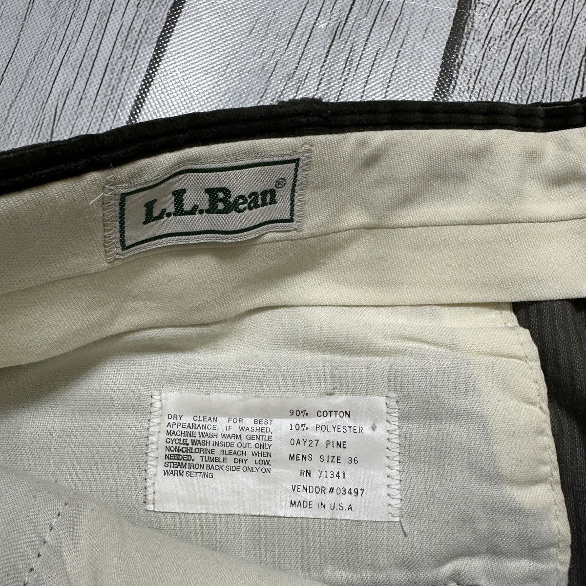 L.L. Bean × Vintage Vintage LL Bean corduroy pants Size US 36 / EU 52 - 4 Thumbnail