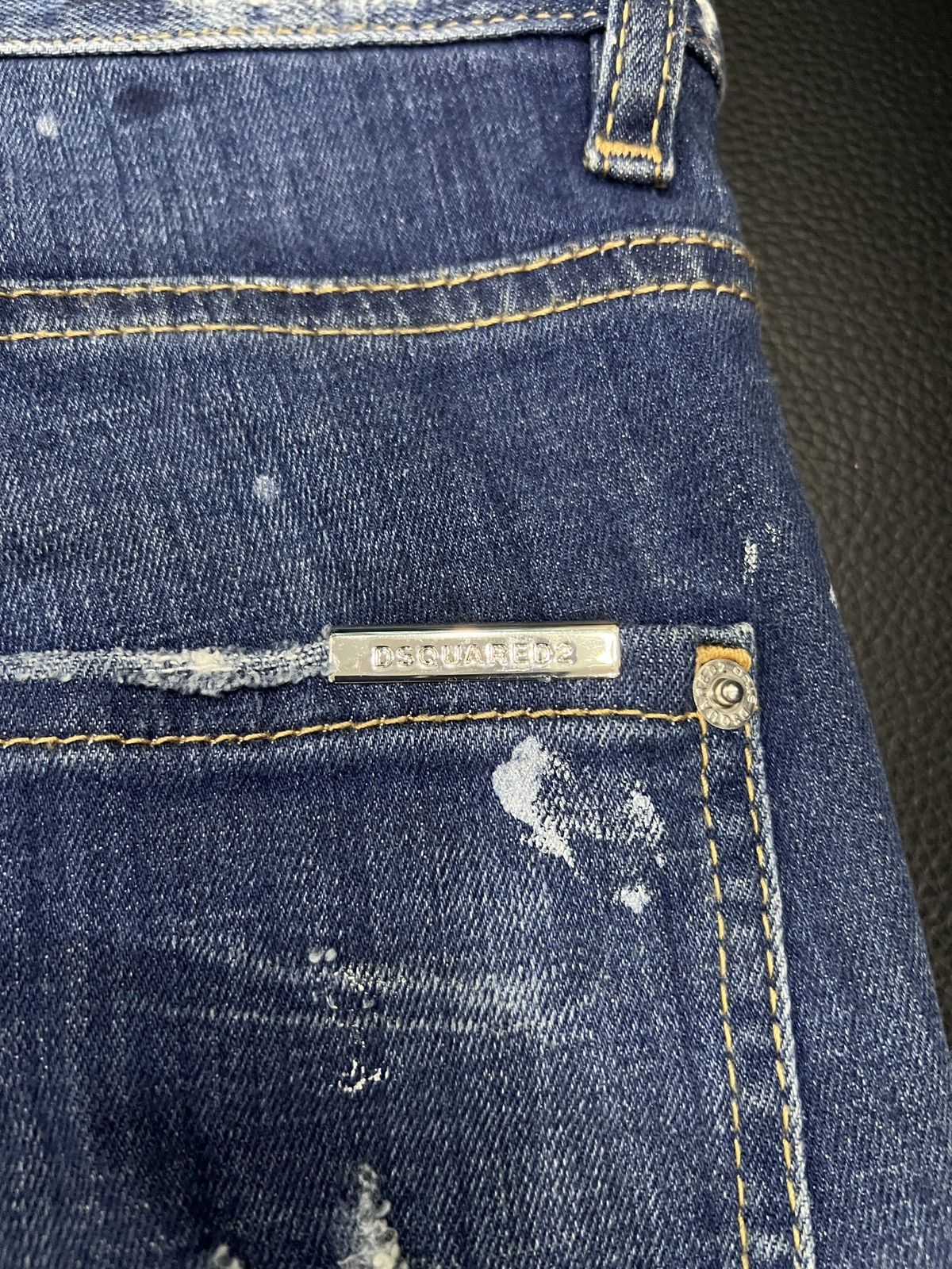 Dsquared2 Dsquared2 2016 Runway Collection: Paint Splatter, Distressed Size US 34 / EU 50 - 11 Thumbnail
