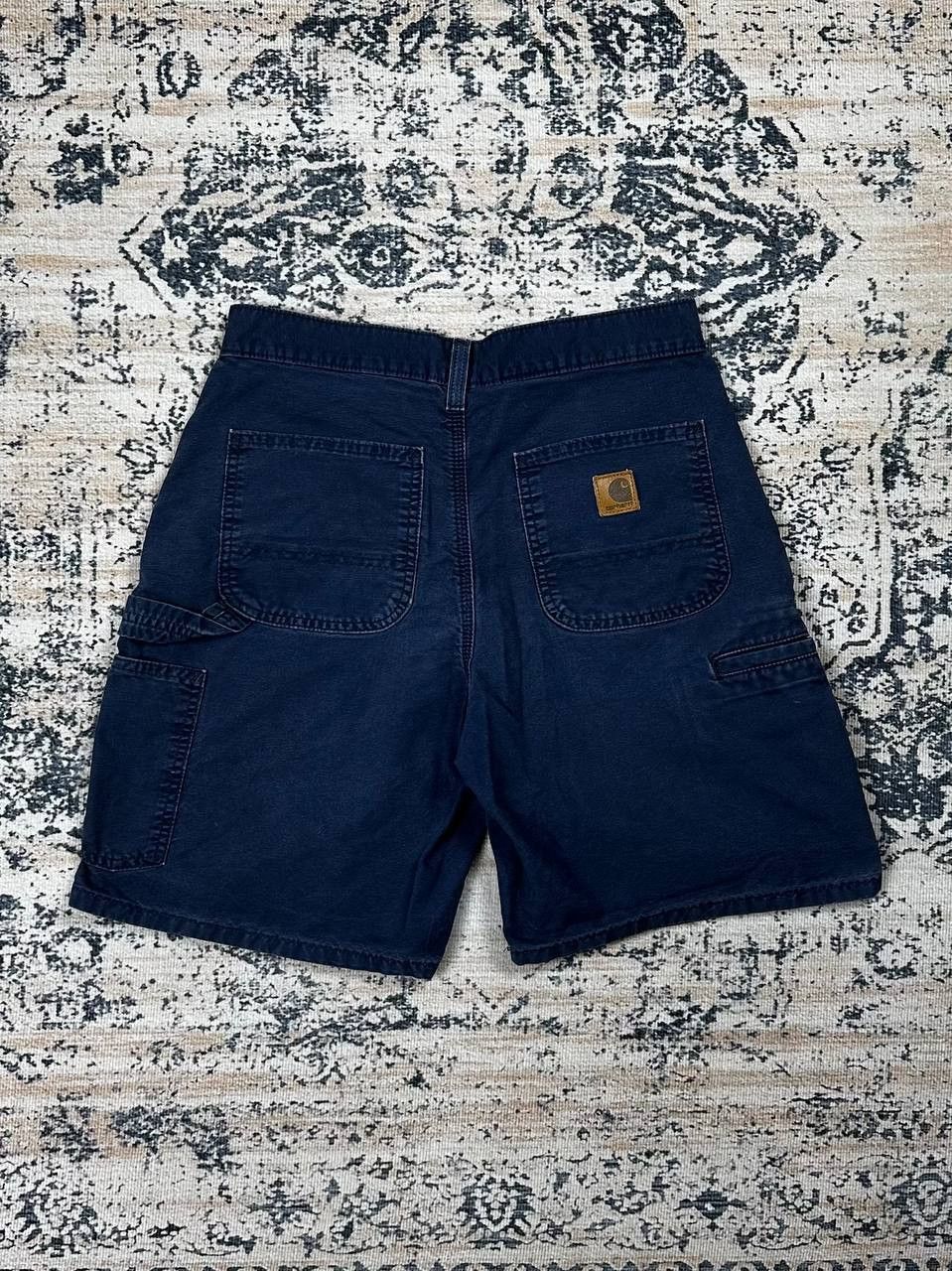 Carhartt 80s Faded Carhartt Cargo Vintage Baggy Shorts Size US 30 / EU 46 - 1 Thumbnail