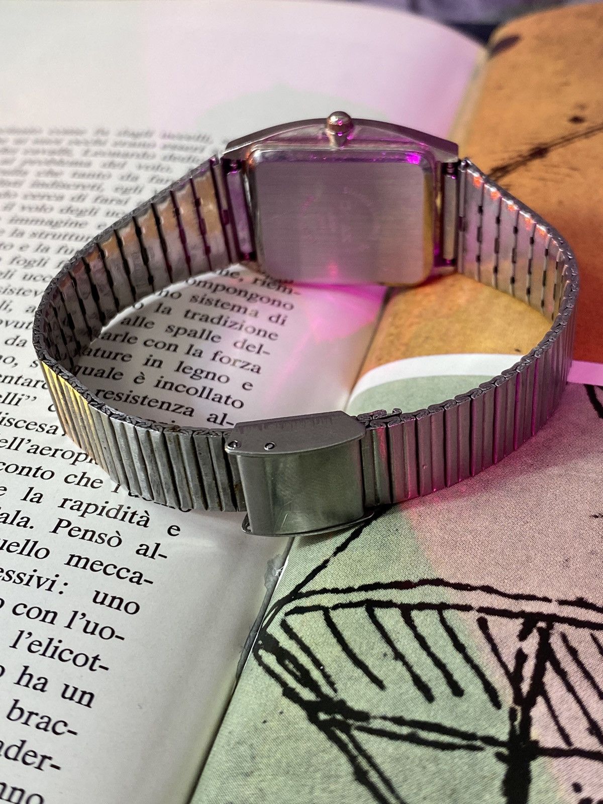 Japanese Brand × Jewelry × Vintage Unique Omax Watch Silver Black Size ONE SIZE - 11 Thumbnail