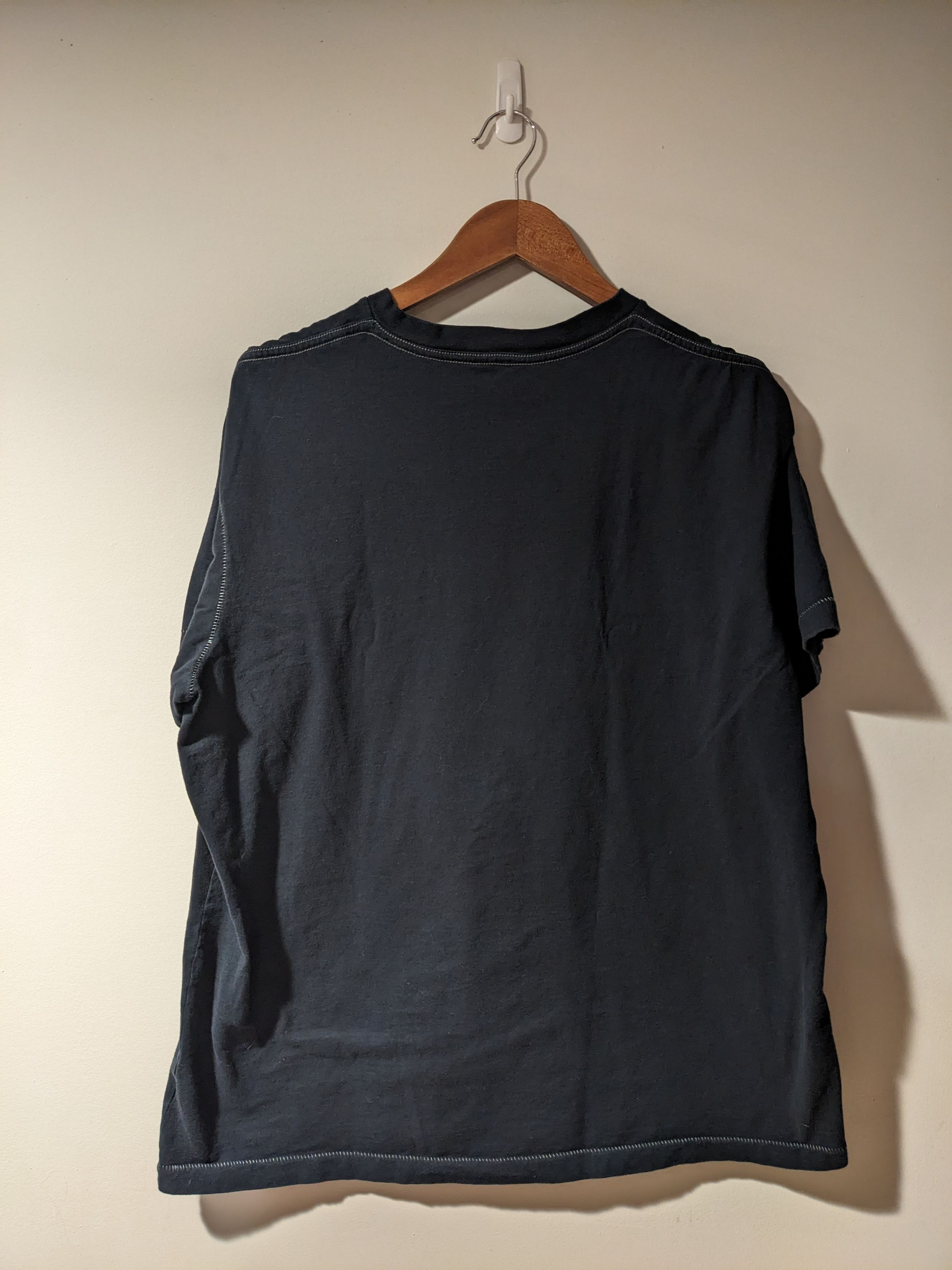 Designer × Marc Ecko Vintage Marc Ecko Cut & Sew Black X-Large T-Shirt Size US XL / EU 56 / 4 - 4 Thumbnail