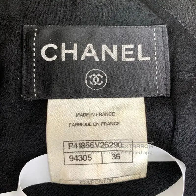 Chanel Chanel Black Silk Dress in XS Size . Size XS / US 0-2 / IT 36-38 - 5 Thumbnail