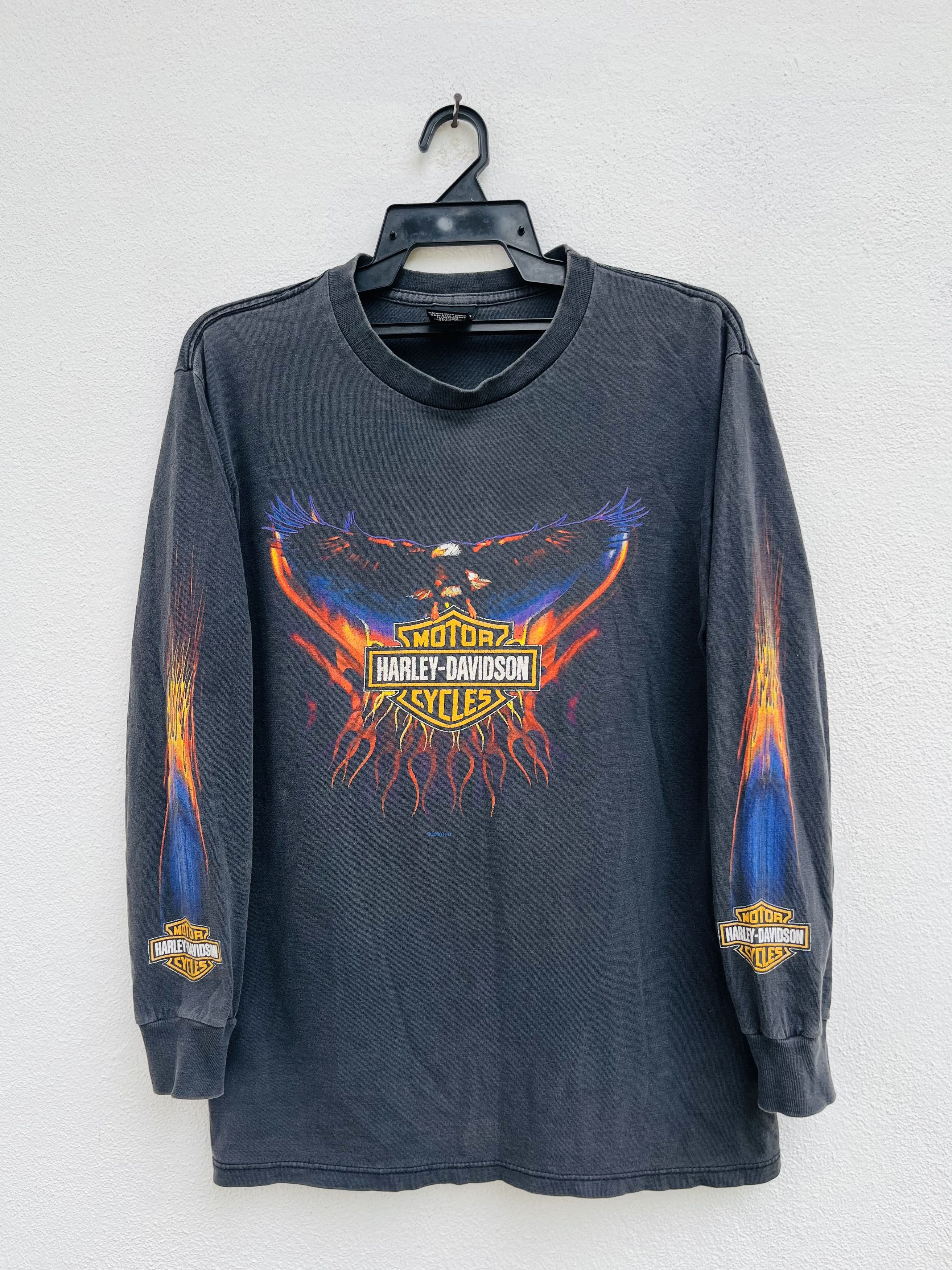 Harley Davidson Vintage Harley Davidson Motorcycle Fashion Style Size US M / EU 48-50 / 2 - 1 Thumbnail