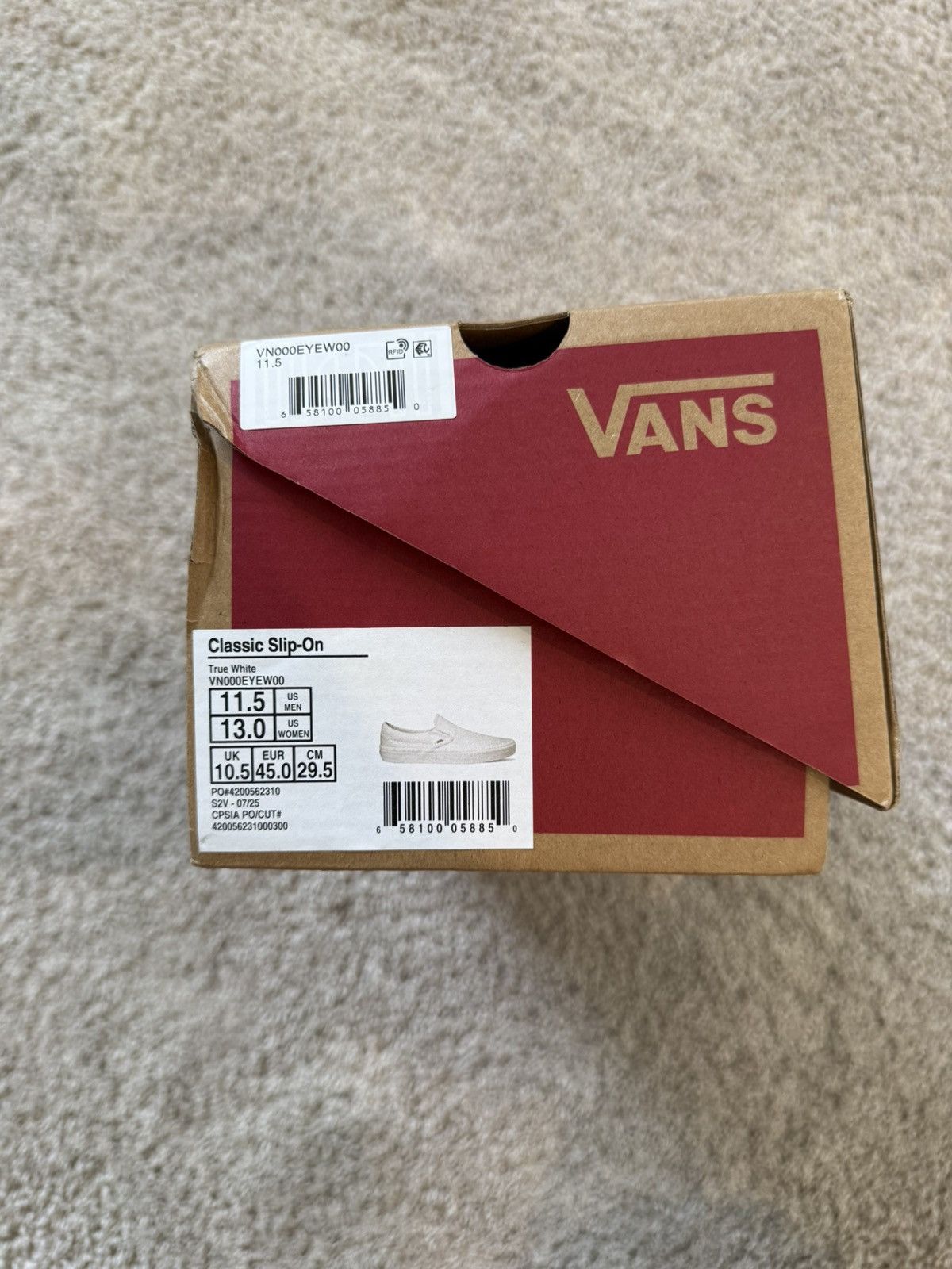 Vans Dump Wrld USA ‘ DumpGoon ‘ Custom Vans Size US 11.5 / EU 44-45 - 6 Thumbnail