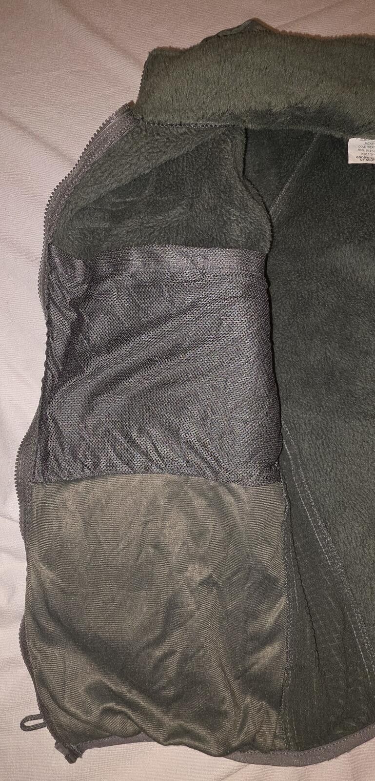 Polartec Polartec Men's Olive Green Fleece Jacket Army Issue Size US M / EU 48-50 / 2 - 5 Thumbnail