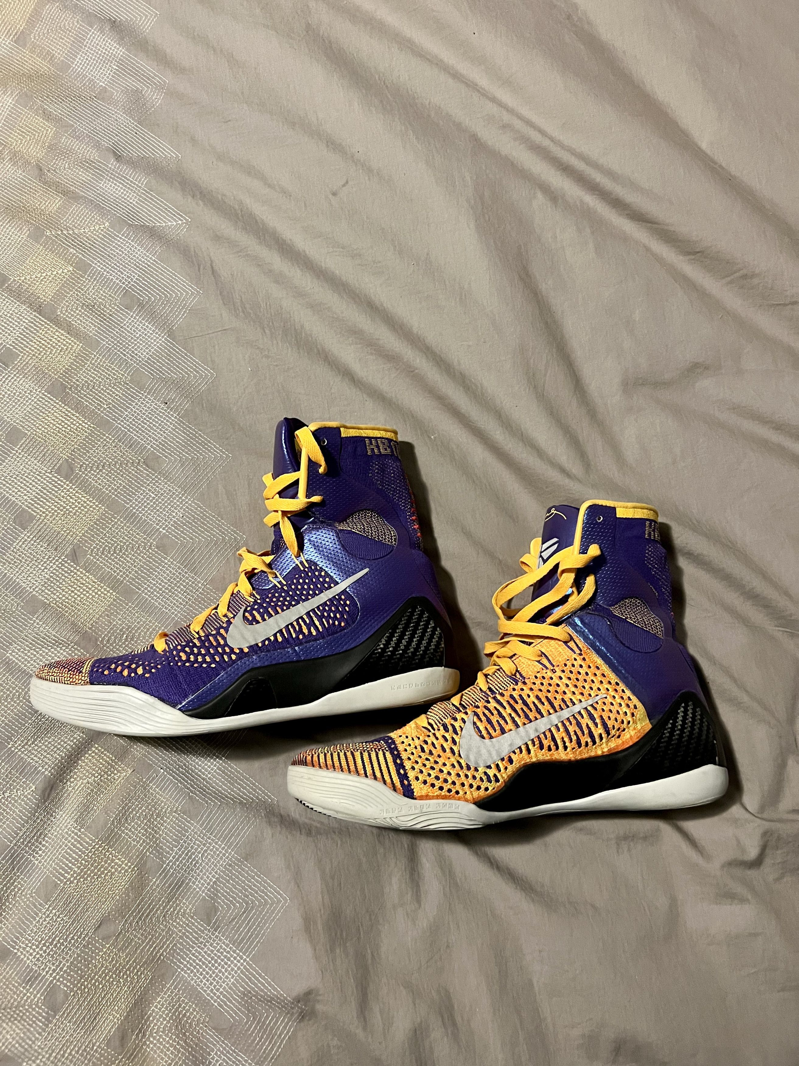 Nike Nike Kobe 9 Elite Team (Showtime) Size US 9 / EU 42 - 2 Thumbnail