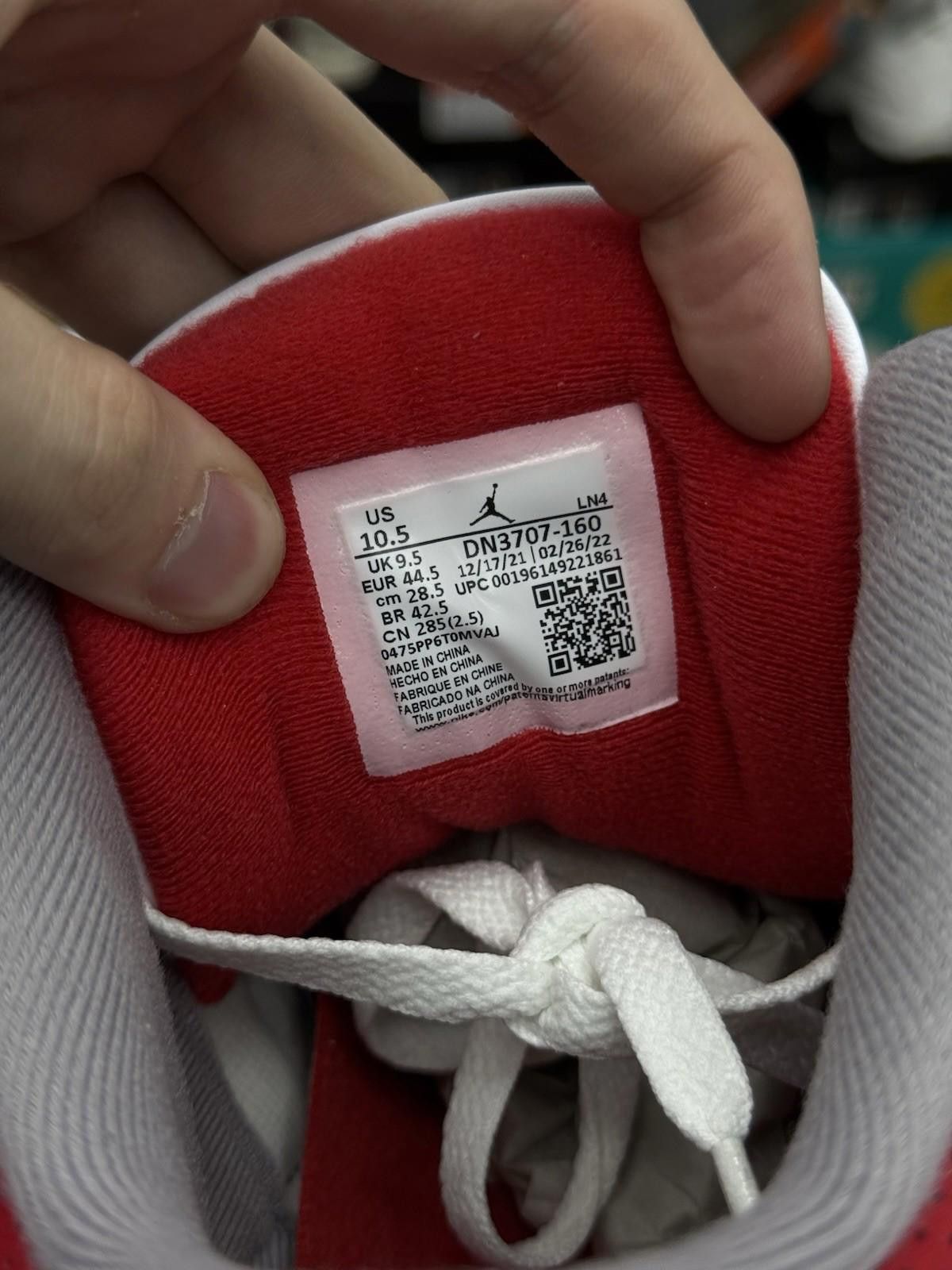 Nike Size 10.5 - Nike Air Jordan 3 Fire Red 2022 DN3707-160 OG Size US 10.5 / EU 43-44 - 12 Thumbnail